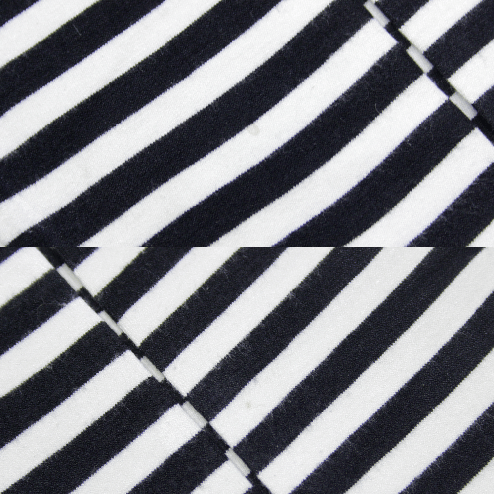 Chanel Striped Logo Sweater Vintage Size S / US 4 / IT 40 - 8 Thumbnail