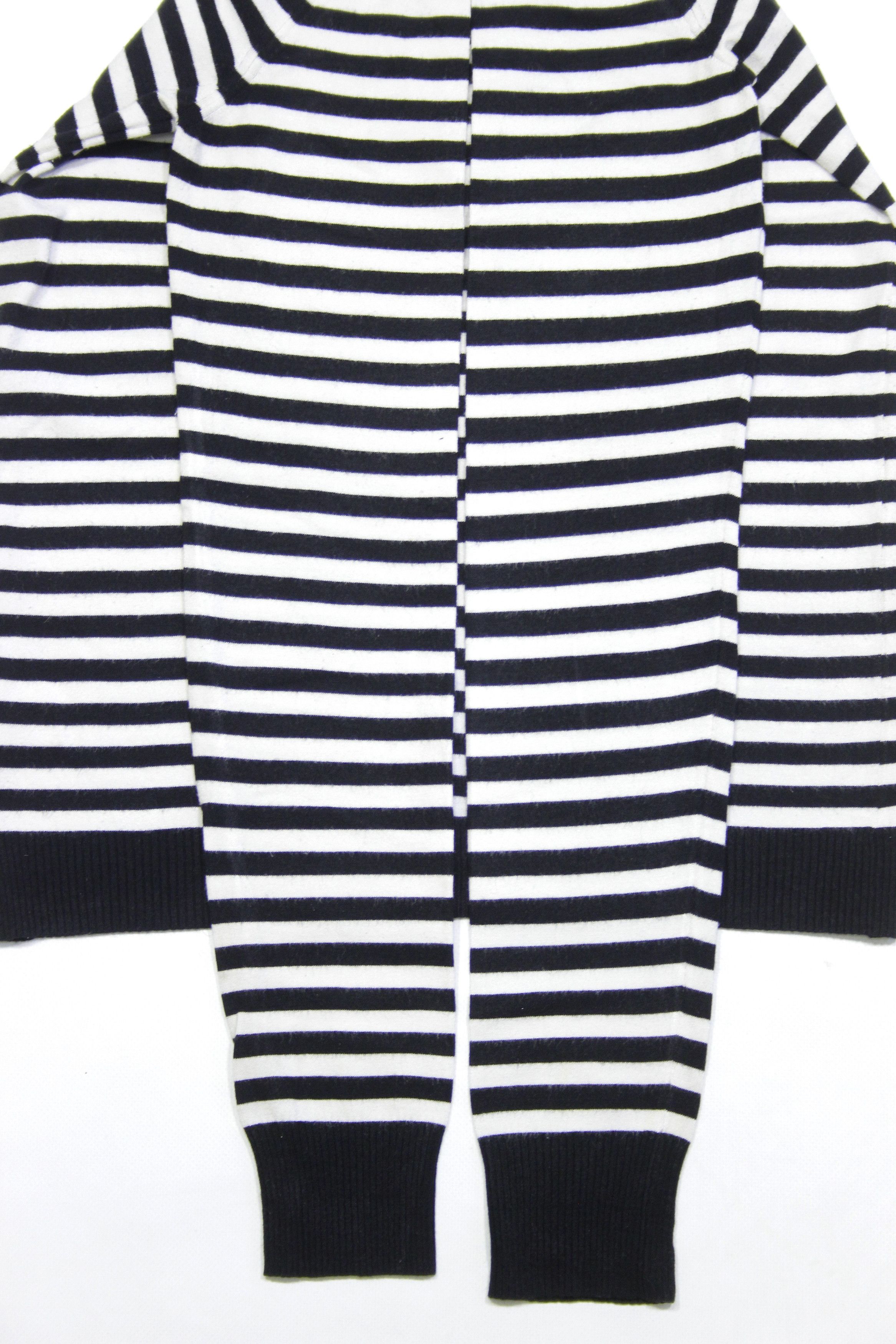 Chanel Striped Logo Sweater Vintage Size S / US 4 / IT 40 - 7 Thumbnail