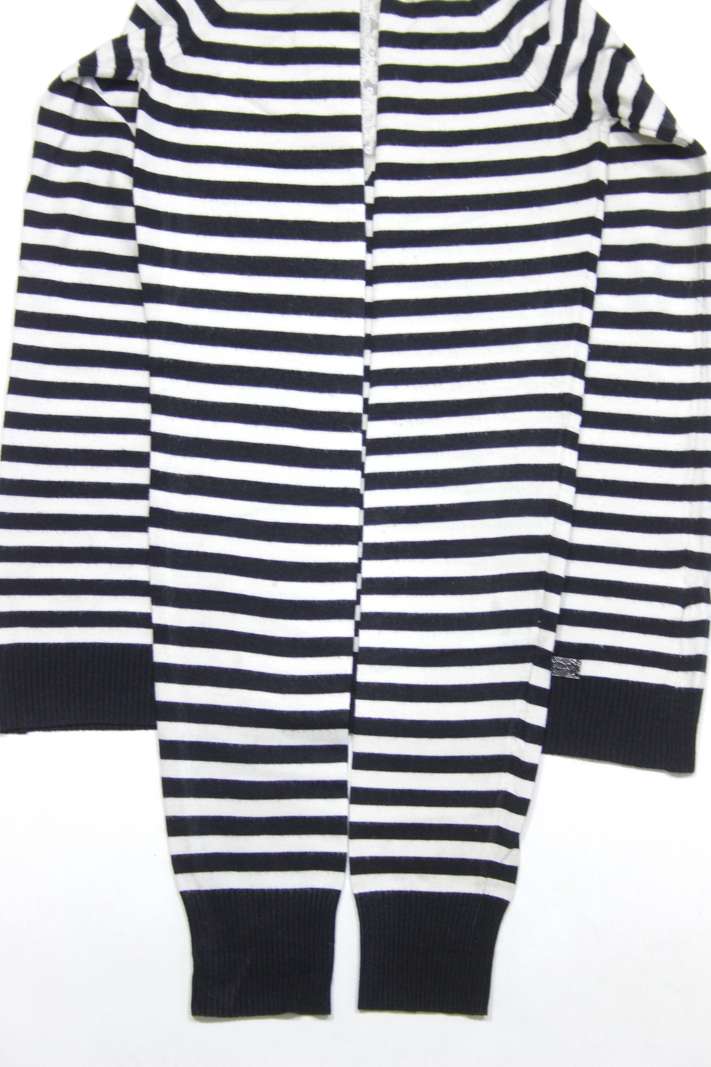 Chanel Striped Logo Sweater Vintage Size S / US 4 / IT 40 - 6 Thumbnail