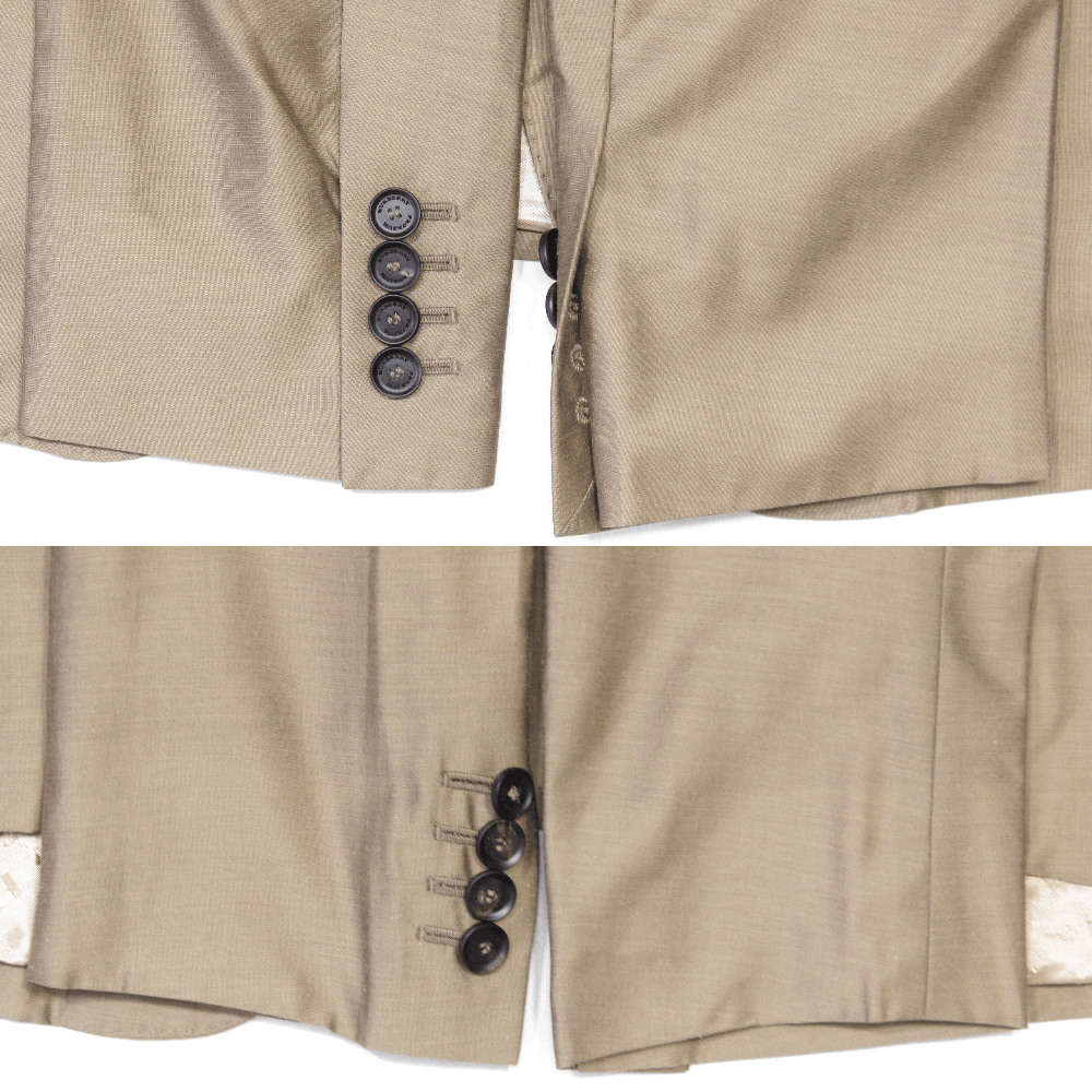 Burberry Prorsum Wool Cotton Silk Blazer 50 Size Size 50R - 8 Thumbnail