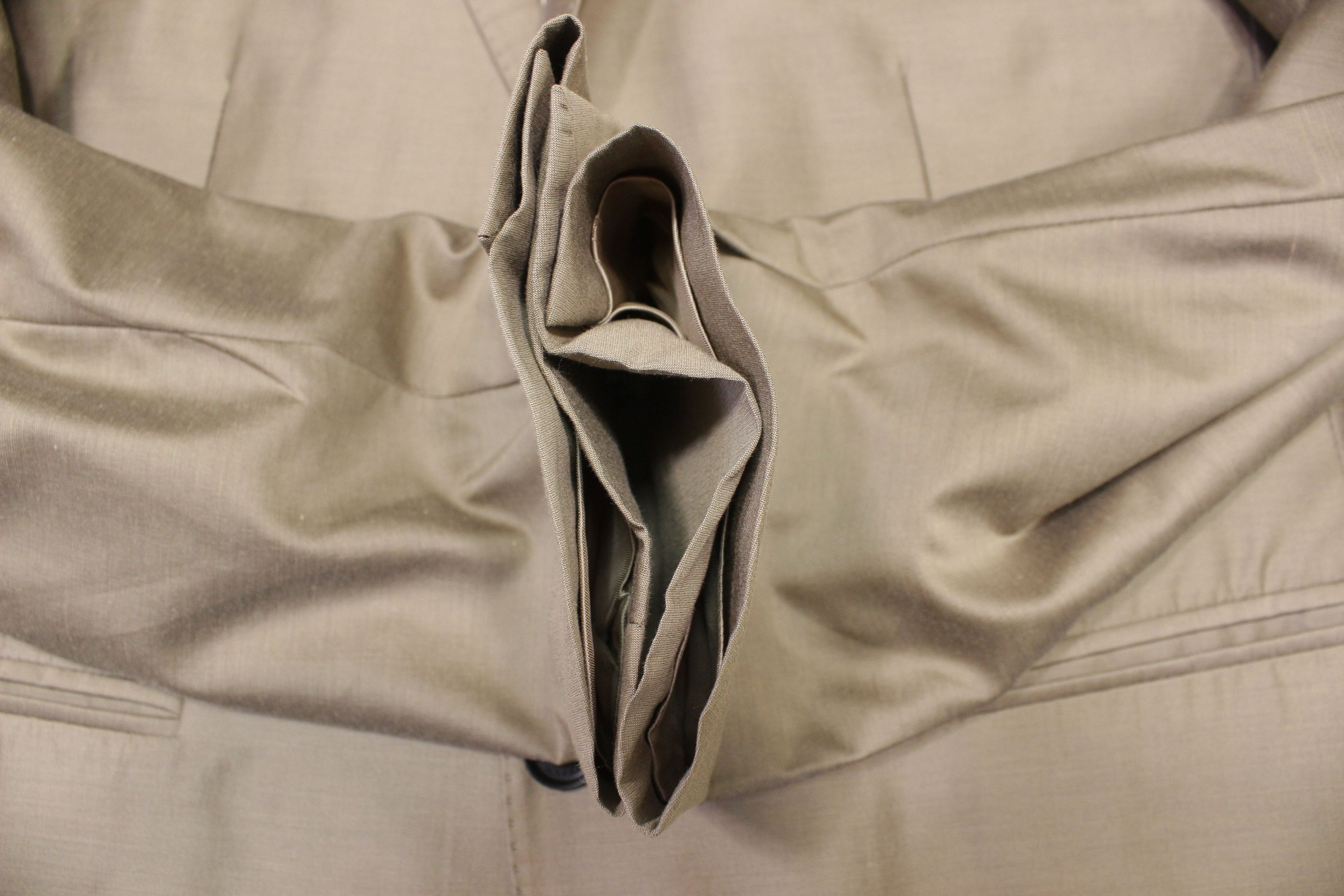 Burberry Prorsum Wool Cotton Silk Blazer 50 Size Size 50R - 9 Thumbnail