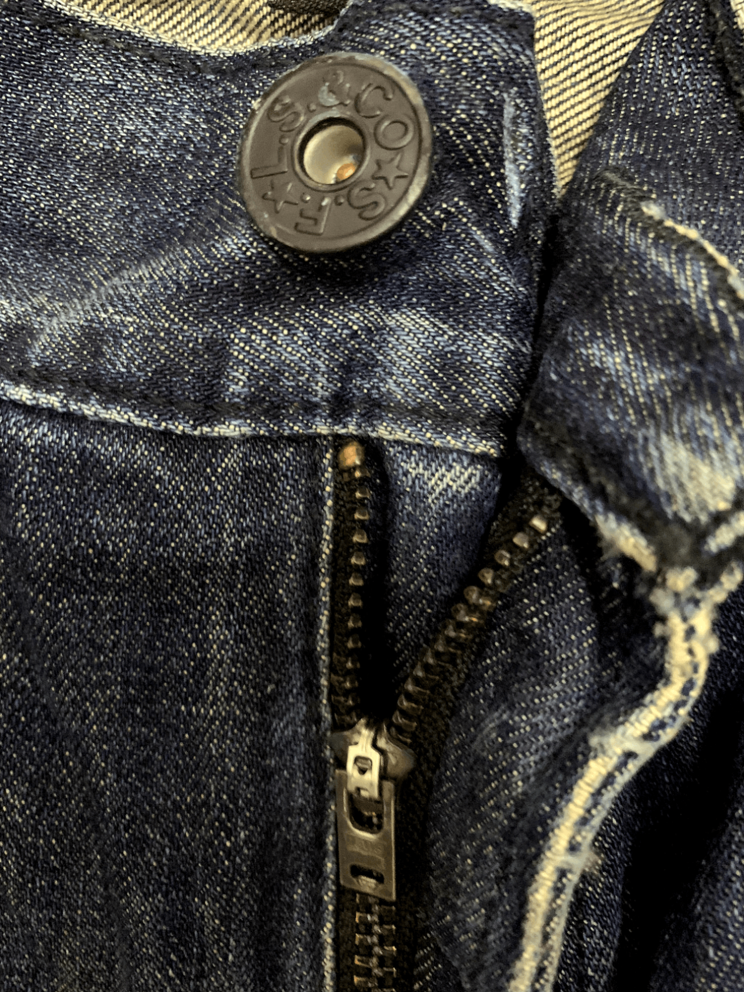 Levi's Vintage Levis 504 Mud Wash Zipper Cargo Distressed Jeans Size US 30 / EU 46 - 7 Thumbnail