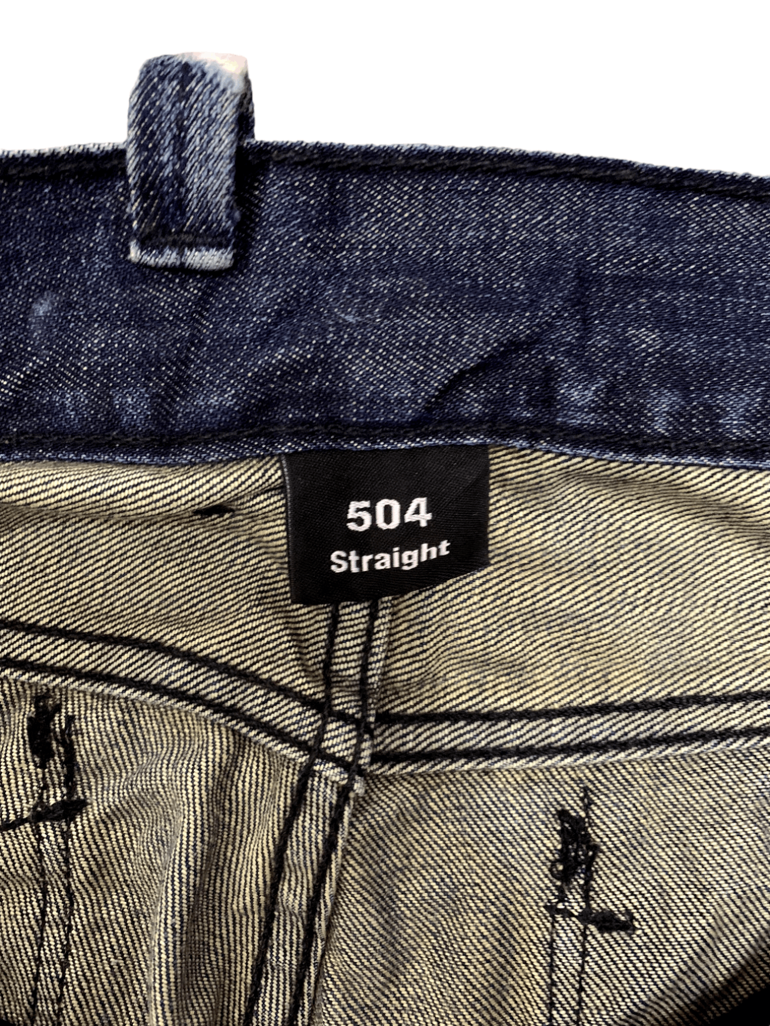 Levi's Vintage Levis 504 Mud Wash Zipper Cargo Distressed Jeans Size US 30 / EU 46 - 6 Thumbnail