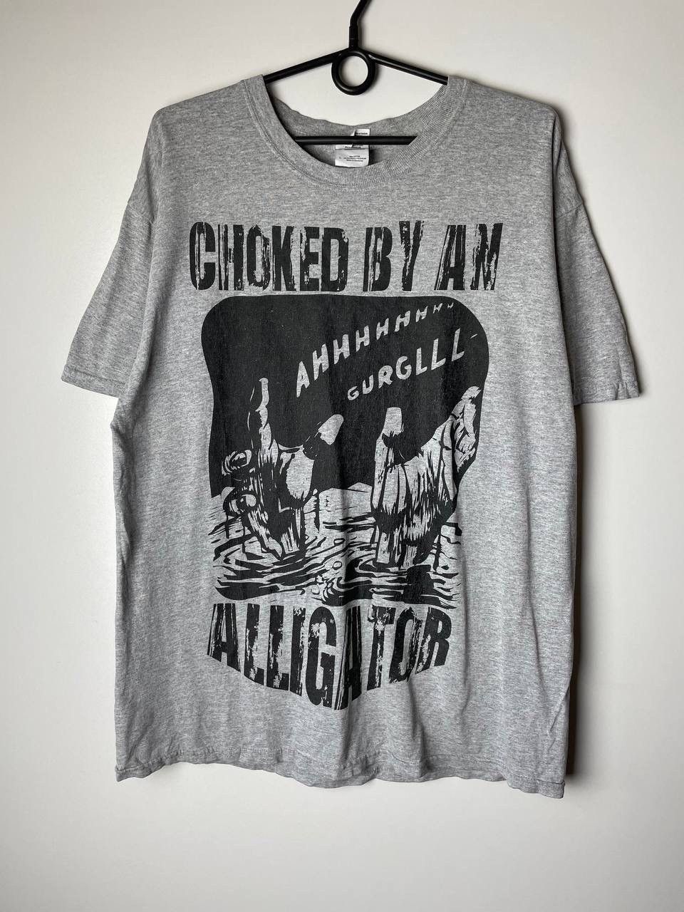 Vintage Choked By Am Alligator vintage t-shirt size L Size US L / EU 52-54 / 3 - 1 Thumbnail