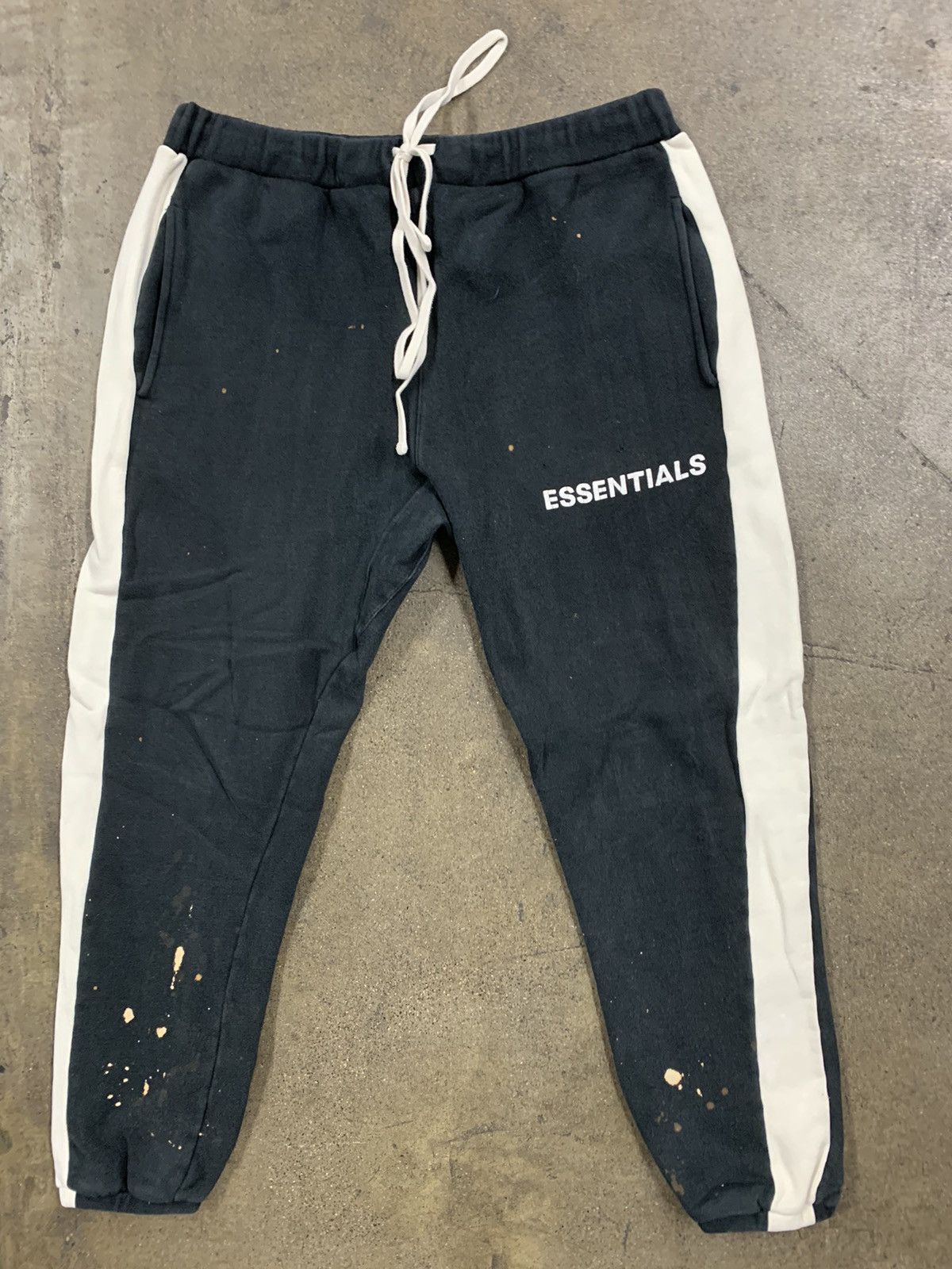 Vintage Vintage FearofGod WhiteWall Essentials Sweatpants Stained
