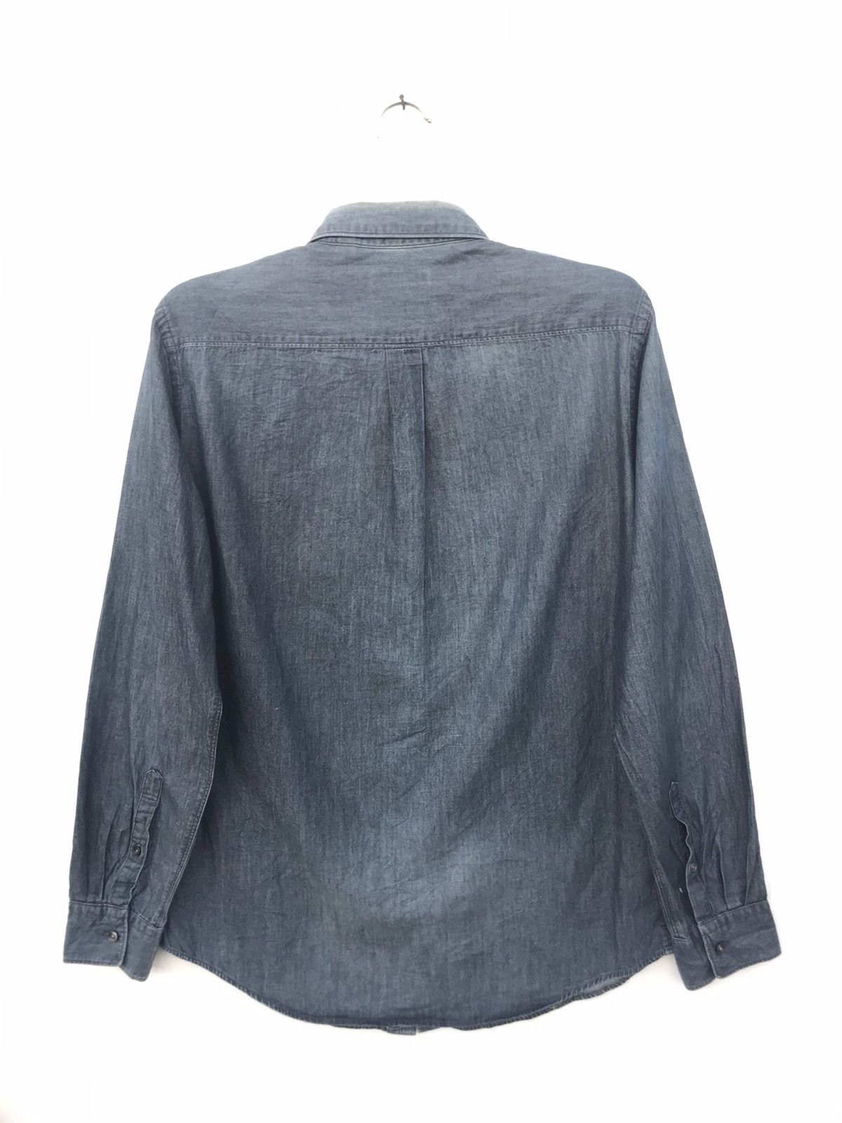 Jil Sander × Uniqlo UNIQLO JIL SANDER CHAMBREY SHIRT Size US L / EU 52-54 / 3 - 7 Thumbnail