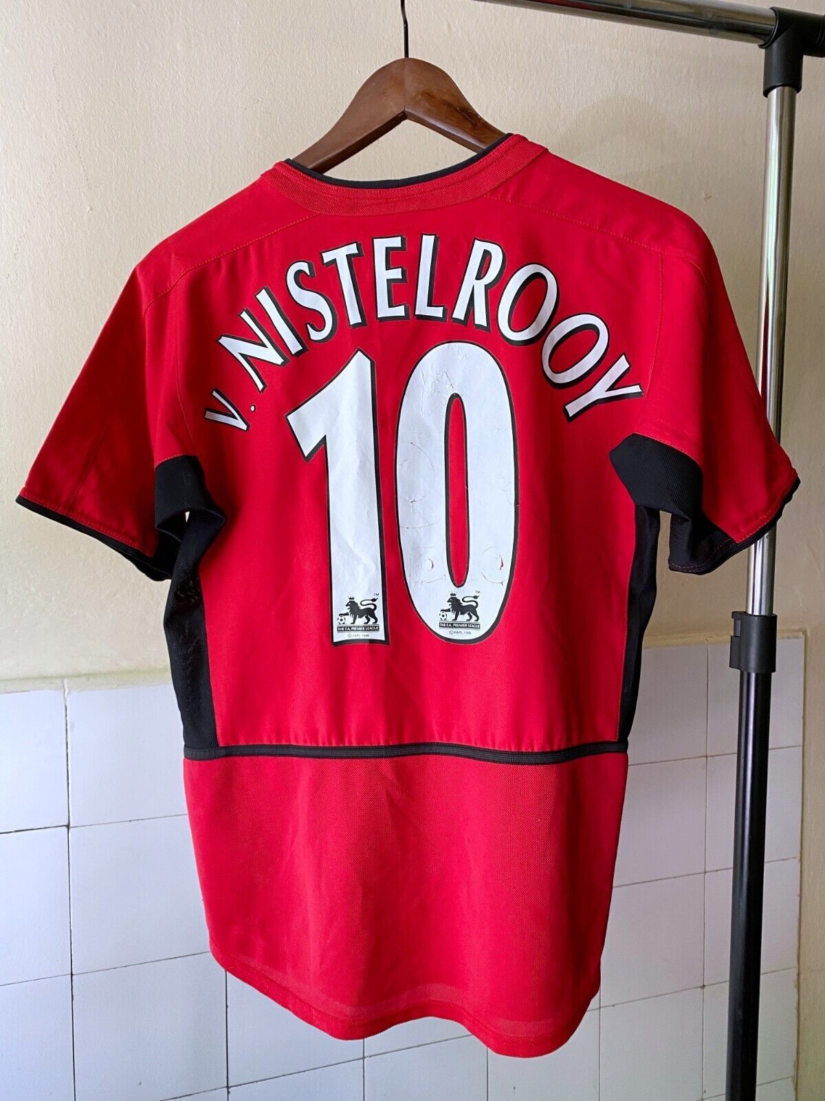 Manchester United 2002/2003 - Van Nistelrooy - Away Shirt - XL *True Nameset*