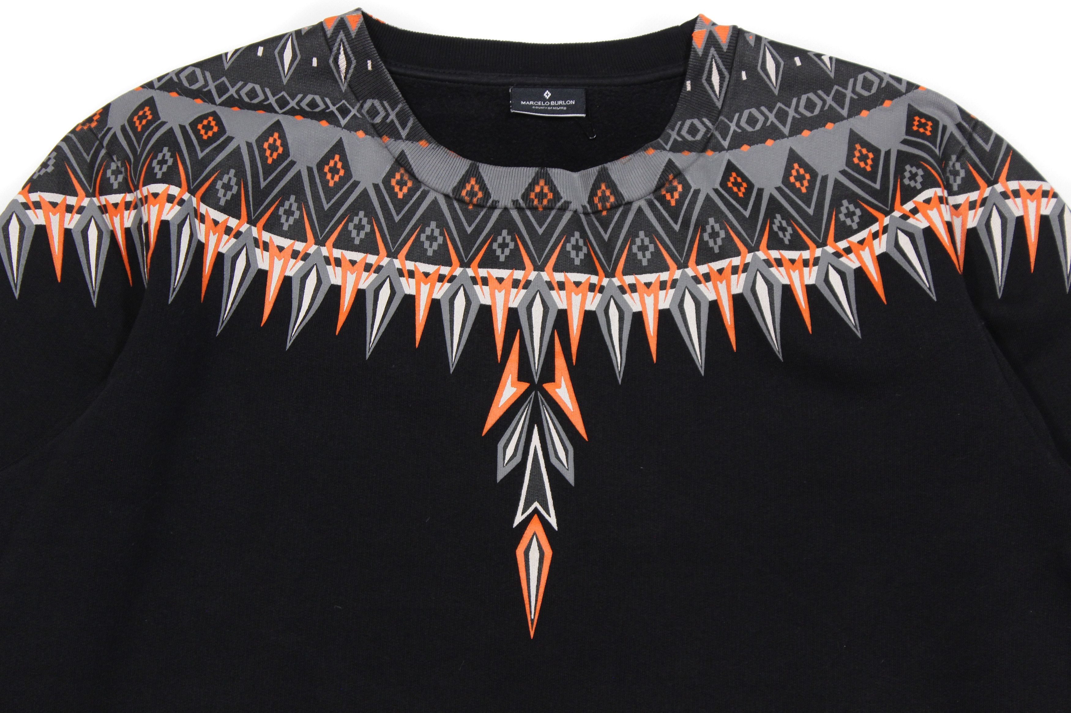 Marcelo Burlon Logo Printed Sweatshirt Size US M / EU 48-50 / 2 - 3 Thumbnail