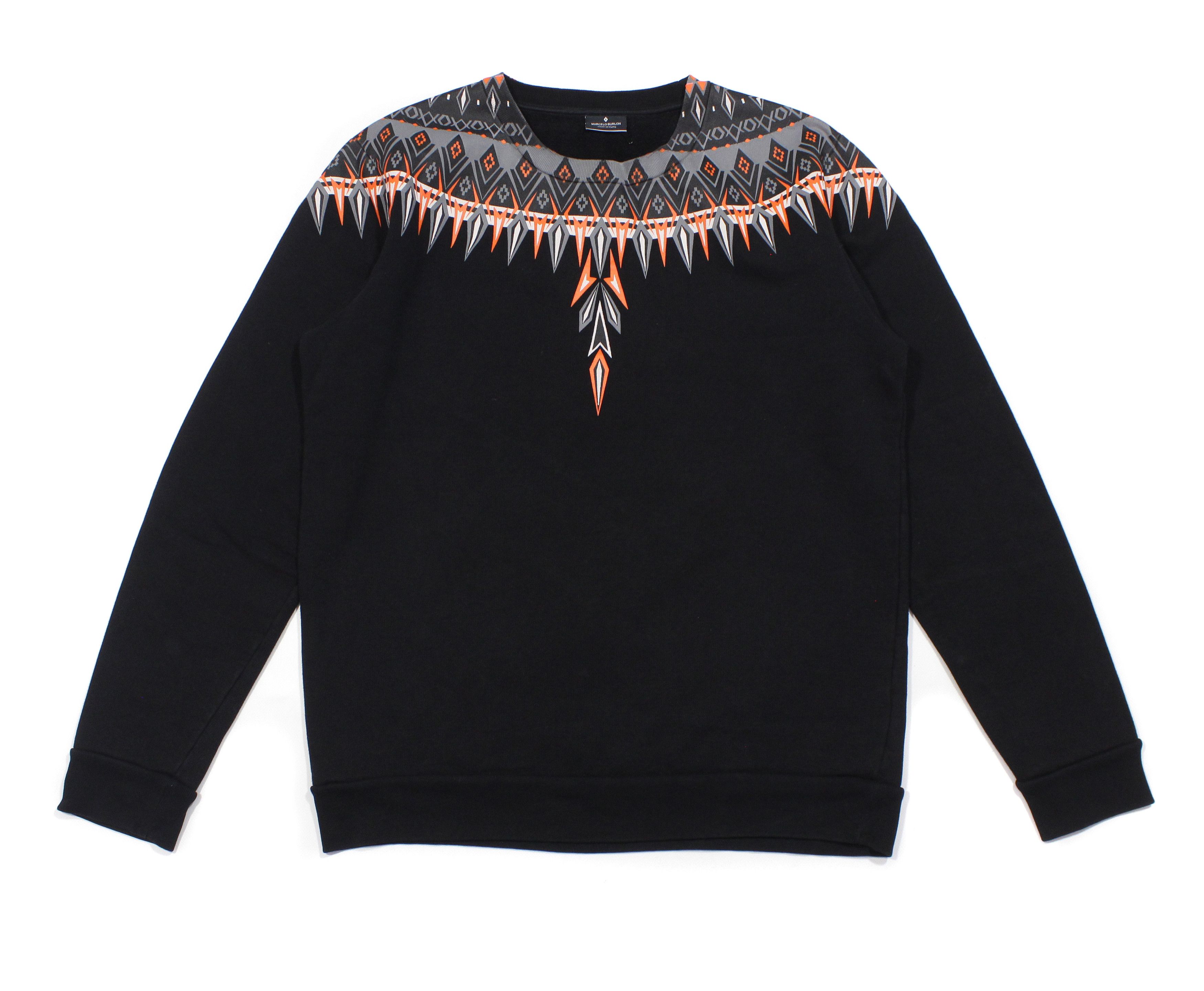 Marcelo Burlon Logo Printed Sweatshirt Size US M / EU 48-50 / 2 - 1 Thumbnail