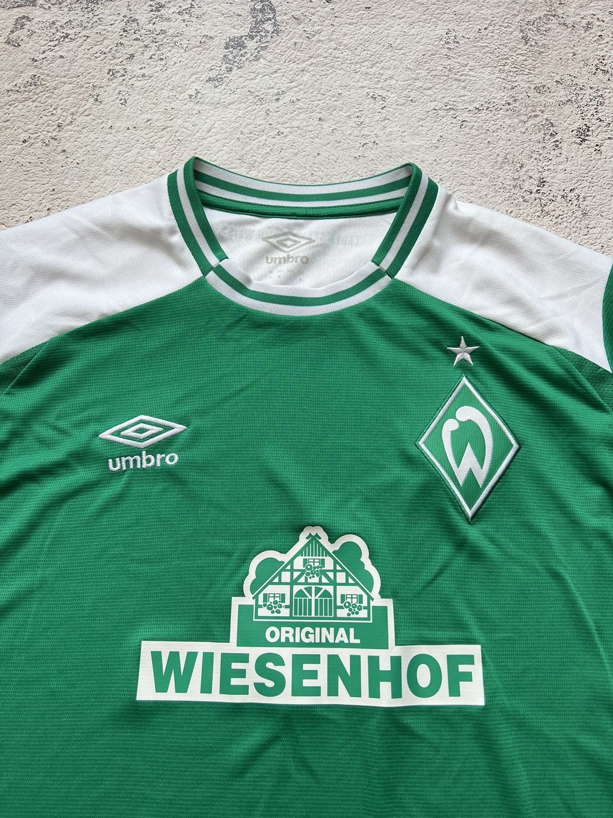 Umbro × Vintage 2018-19 Werder Bremen Umbro Home Shirt / Soccer Jersey Size US M / EU 48-50 / 2 - 1 Thumbnail