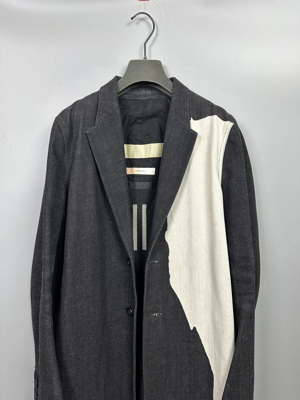 Rick Owens FW16 ‘MASTODON’ Bleach Vomit Moreau Coat Size US L / EU 52-54 / 3 - 4 Thumbnail