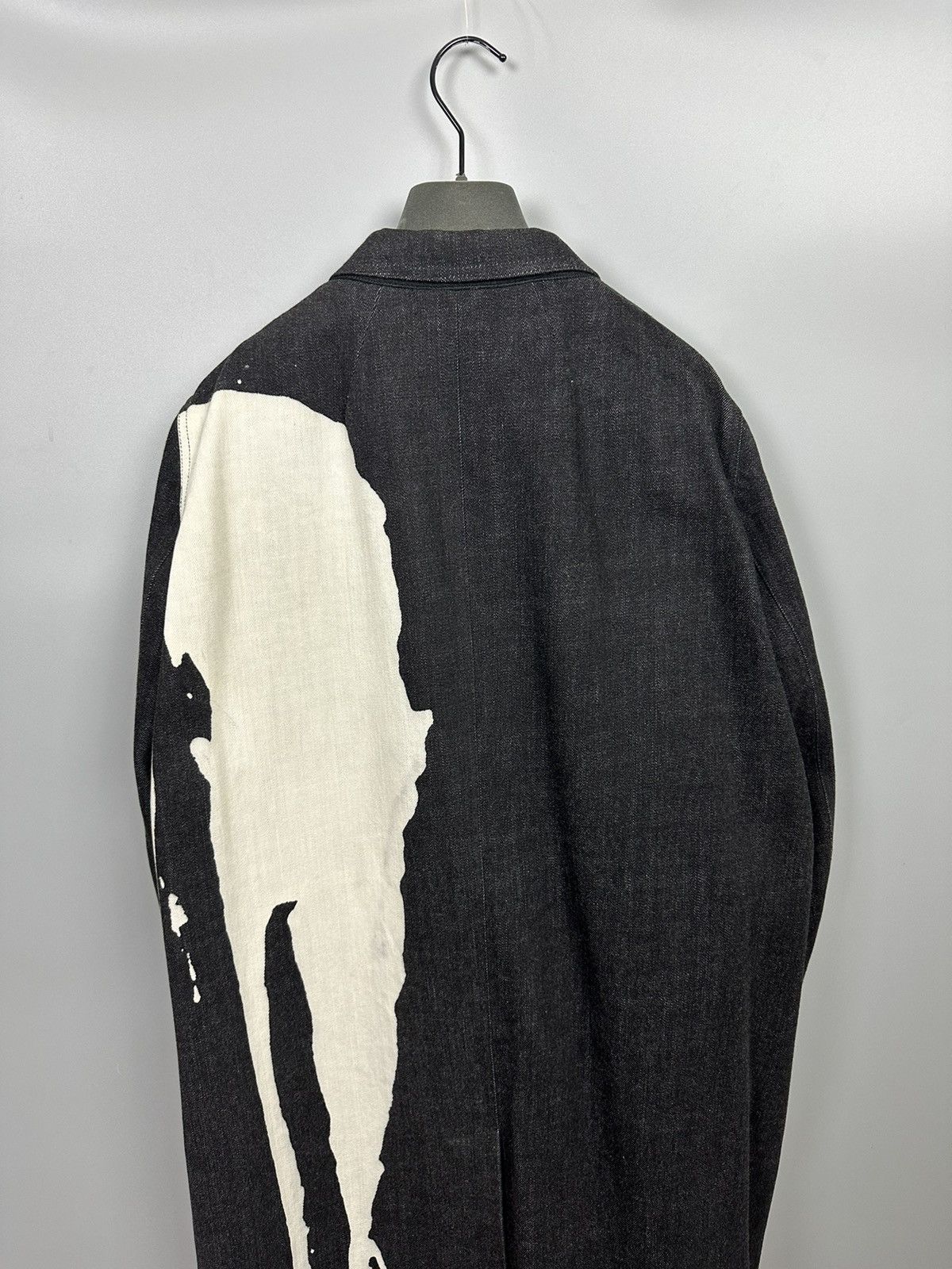 Rick Owens FW16 ‘MASTODON’ Bleach Vomit Moreau Coat Size US L / EU 52-54 / 3 - 9 Thumbnail