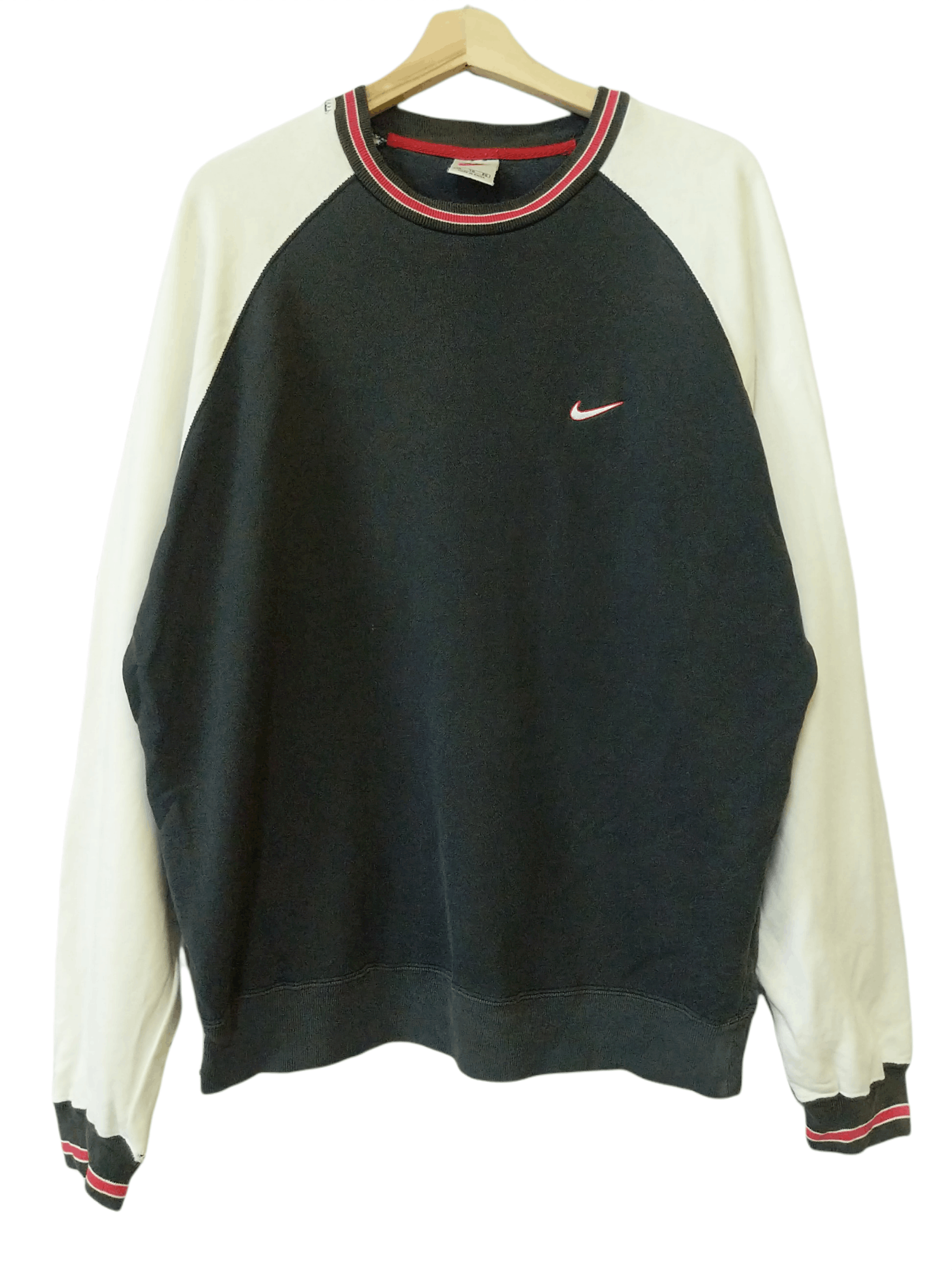 90s Vintage Distressed Nike Embroidery Mini Swoosh