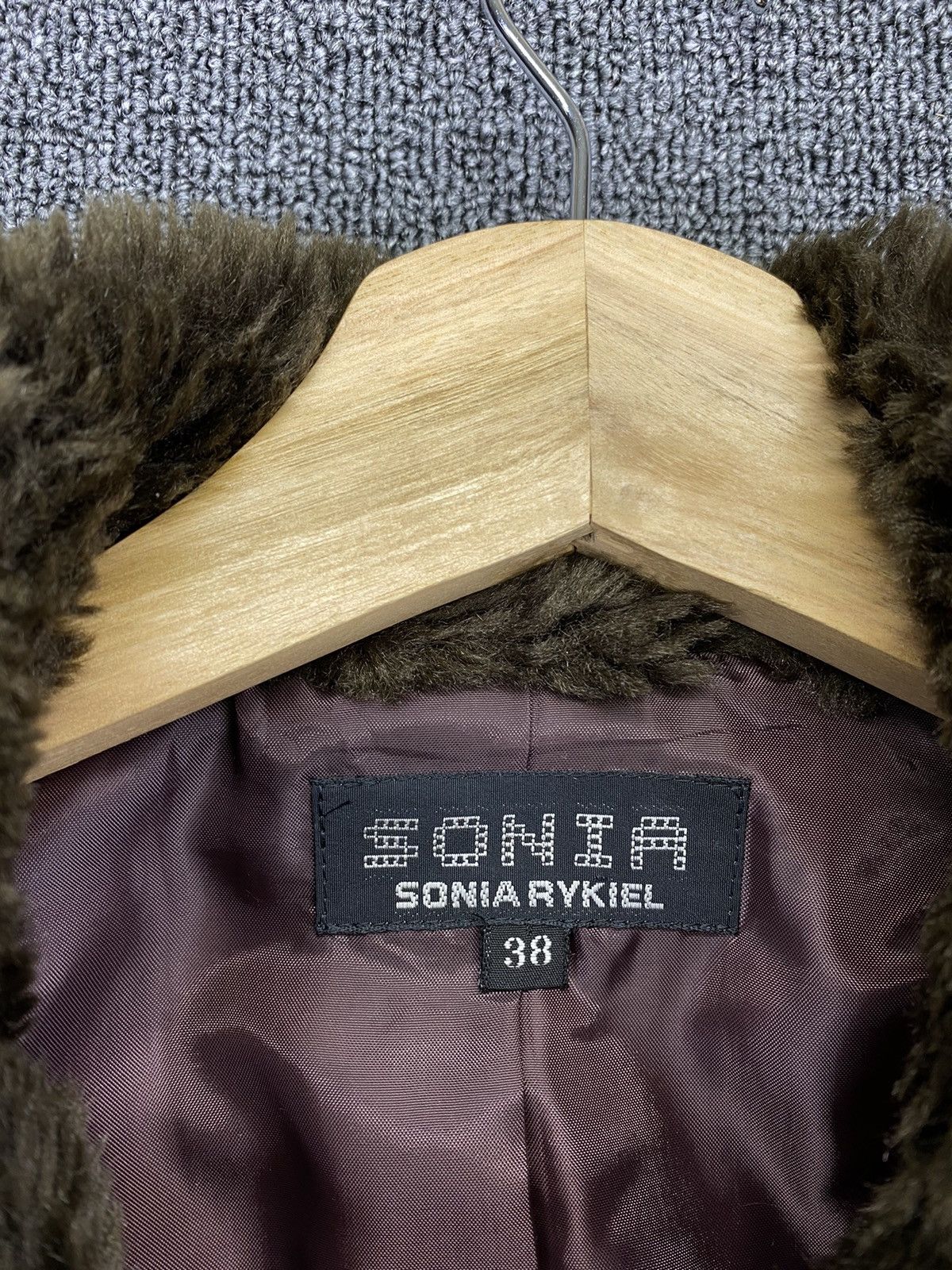 Sonia Rykiel Vintage Sonia Rykiel Faux Fur Quilted Jacket Size S / US 4 / IT 40 - 4 Thumbnail