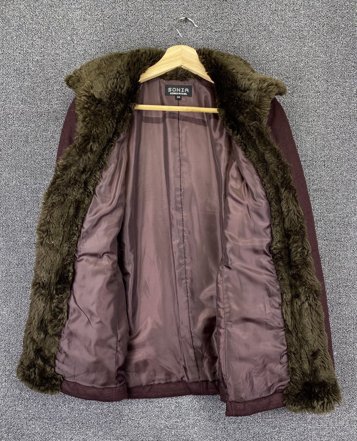 Sonia Rykiel Vintage Sonia Rykiel Faux Fur Quilted Jacket Size S / US 4 / IT 40 - 5 Thumbnail