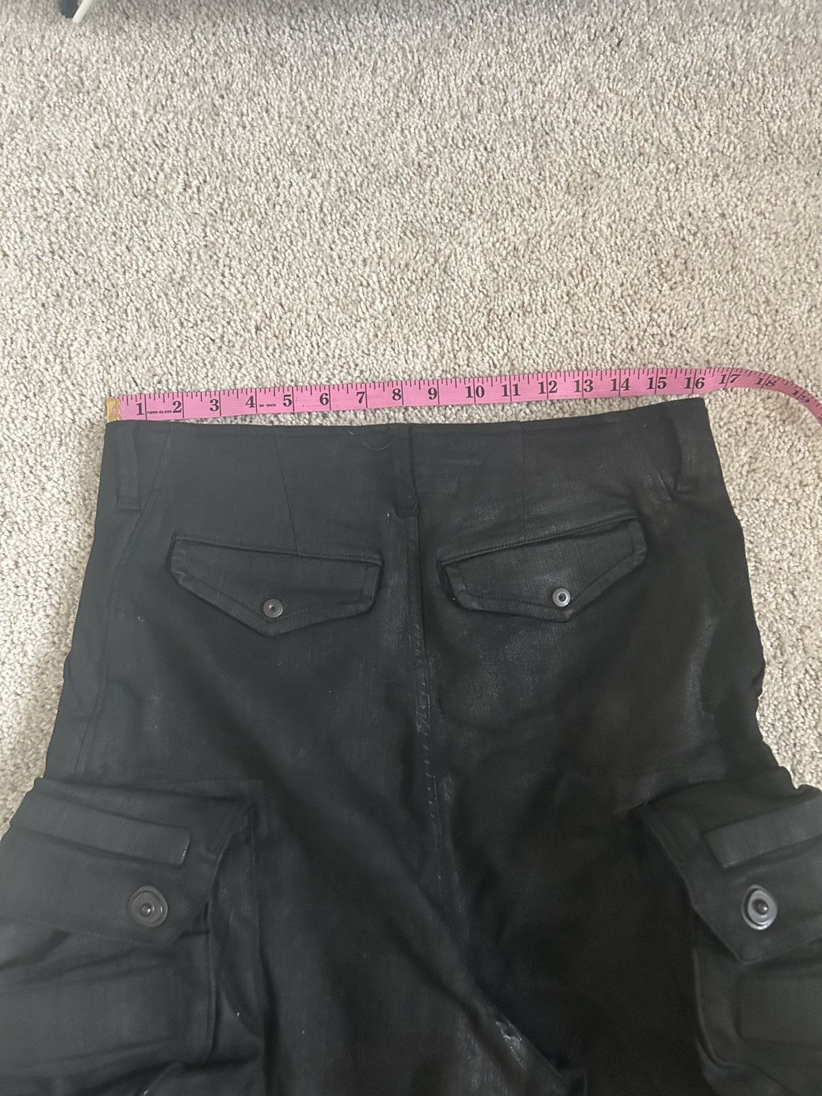 Julius Julius Gas Mask Cargos Waxed Denim Permanent Size US 34 / EU 50 - 9 Thumbnail
