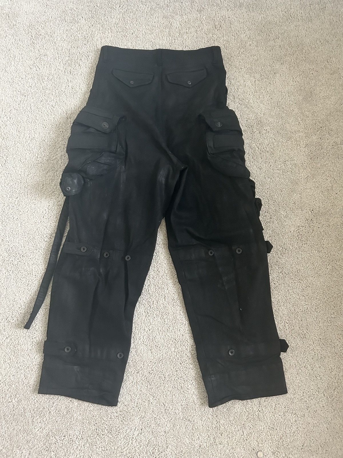 Julius Julius Gas Mask Cargos Waxed Denim Permanent Size US 34 / EU 50 - 5 Thumbnail