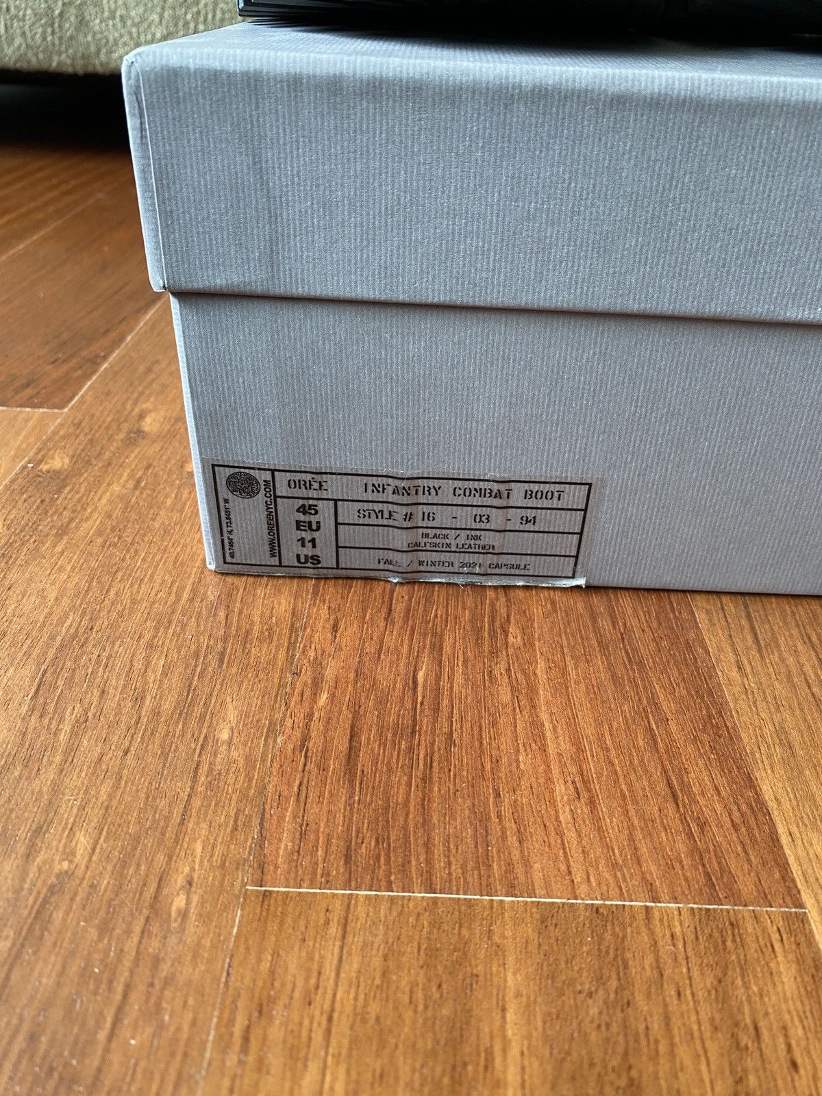 Oree New York Oree Infantry Combat Boot 2021 Size US 11 / EU 44 - 5 Thumbnail