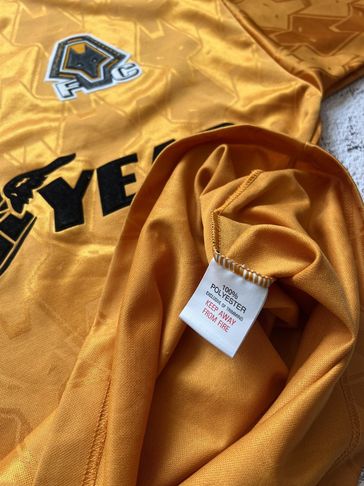 Puma × Vintage 1996-98 WOLVES WOLVERHAMPTON Puma Vintage Training Sirts Size US M / EU 48-50 / 2 - 19 Thumbnail