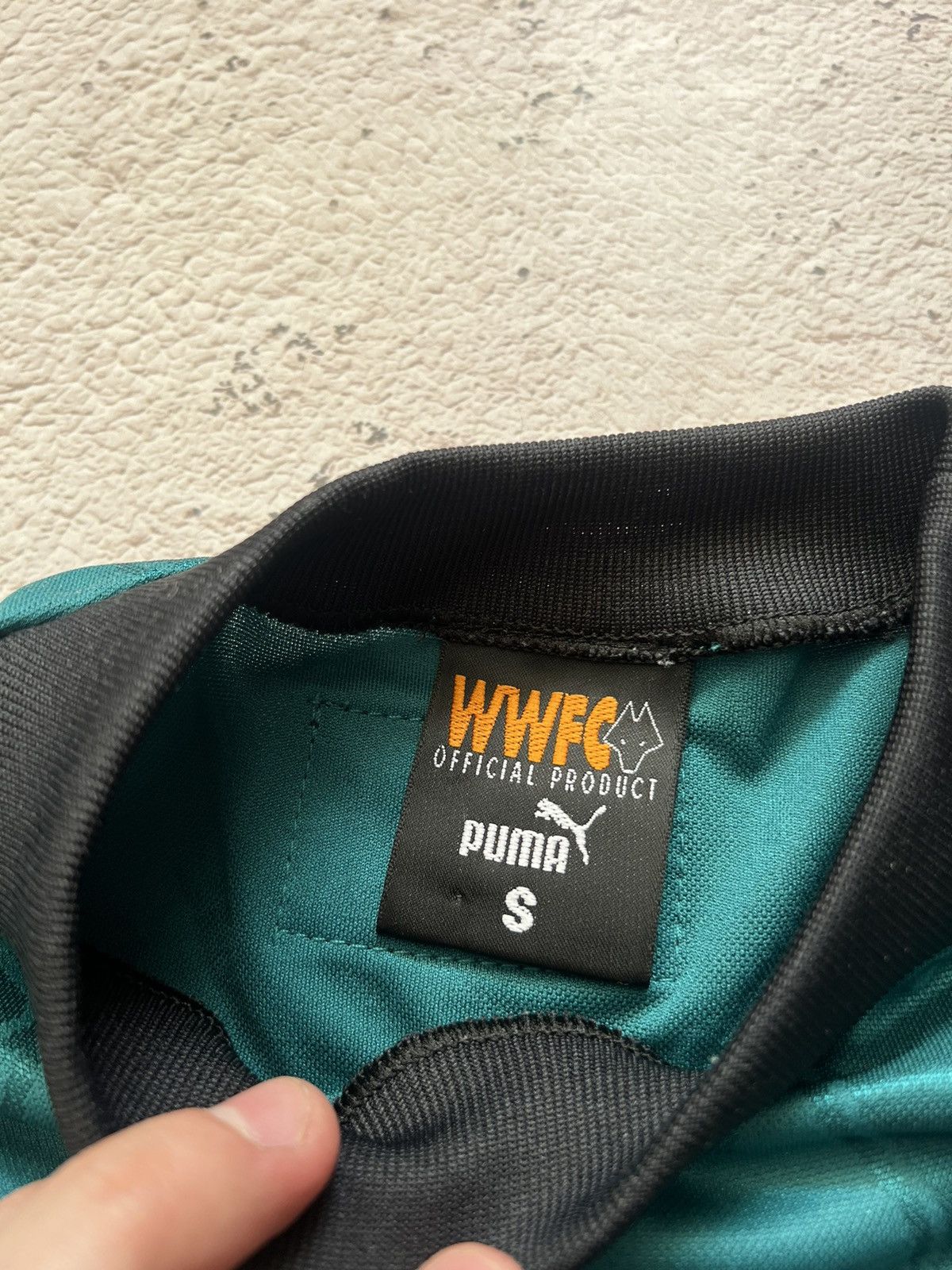 Puma × Vintage 1996-98 WOLVES WOLVERHAMPTON Puma Vintage Training Sirts Size US M / EU 48-50 / 2 - 8 Thumbnail