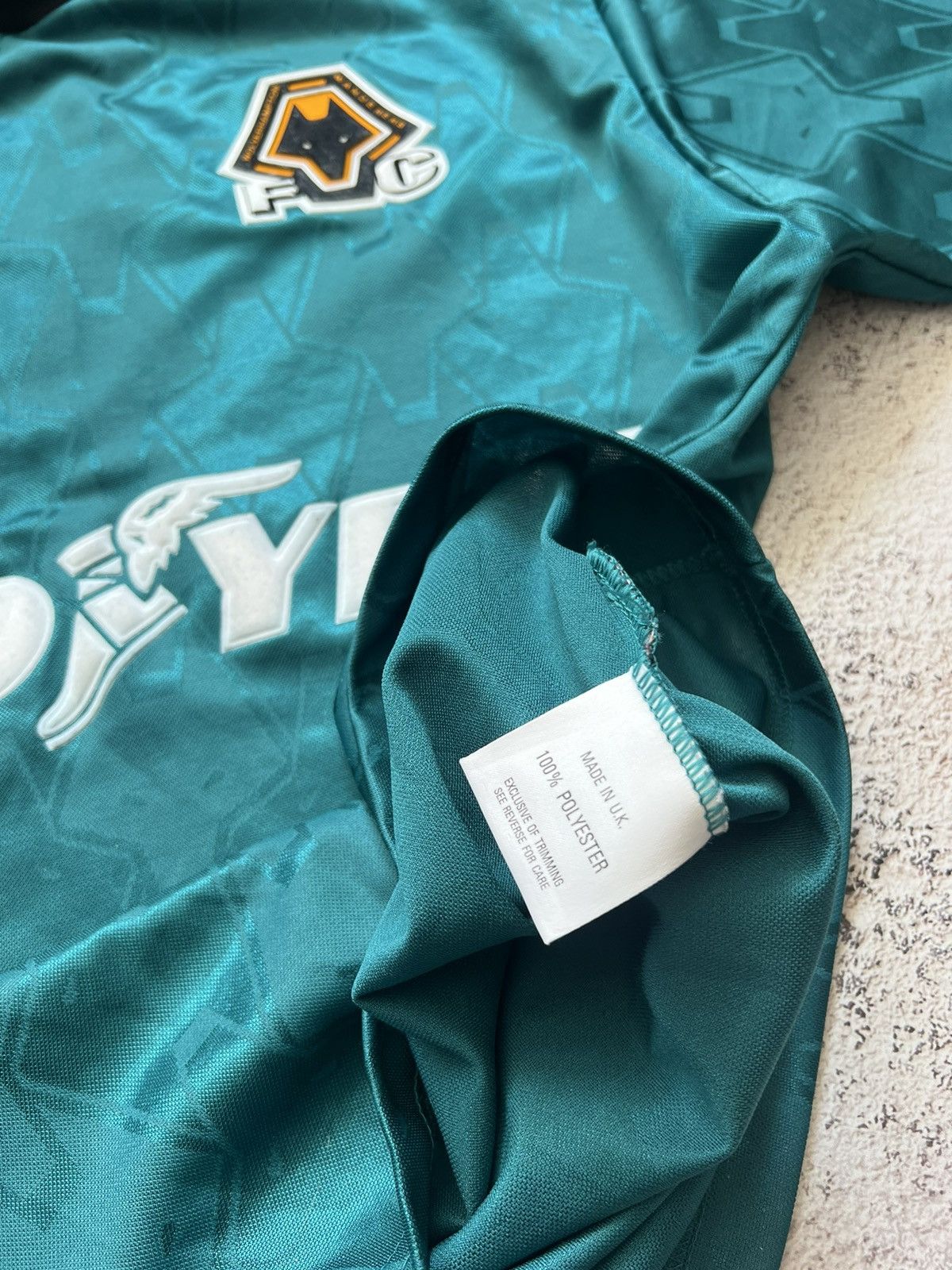 Puma × Vintage 1996-98 WOLVES WOLVERHAMPTON Puma Vintage Training Sirts Size US M / EU 48-50 / 2 - 10 Thumbnail