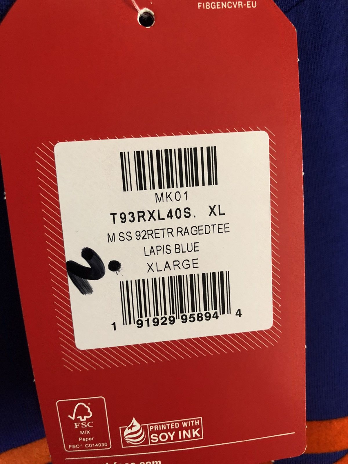 The North Face The North Face TNF Mountain Rage collection logo t-shirt Size US XL / EU 56 / 4 - 7 Thumbnail