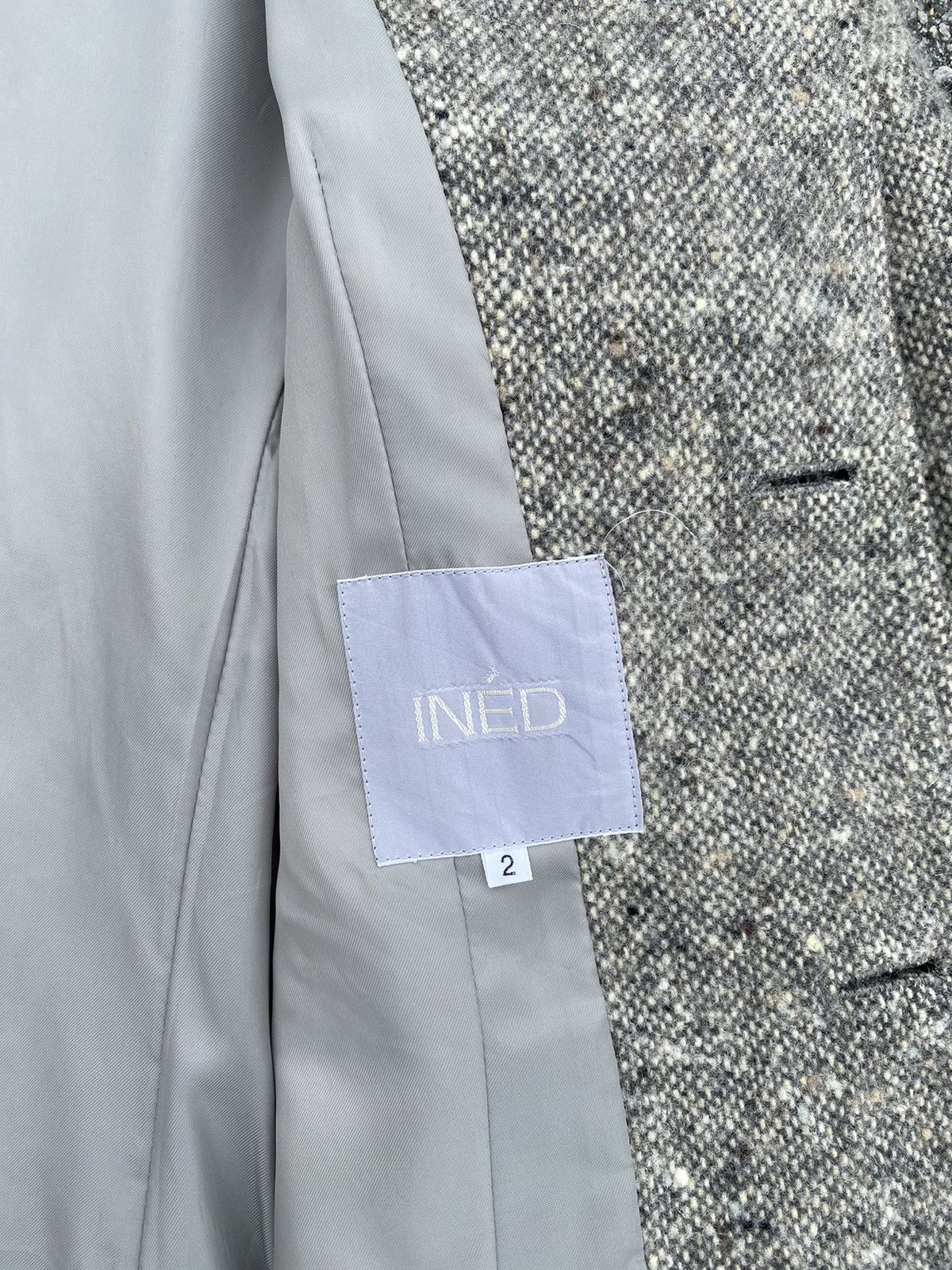 Yohji Yamamoto Ined By Yohji Yamamoto Trench Coats Wool Long Jacket Size S / US 4 / IT 40 - 11 Thumbnail