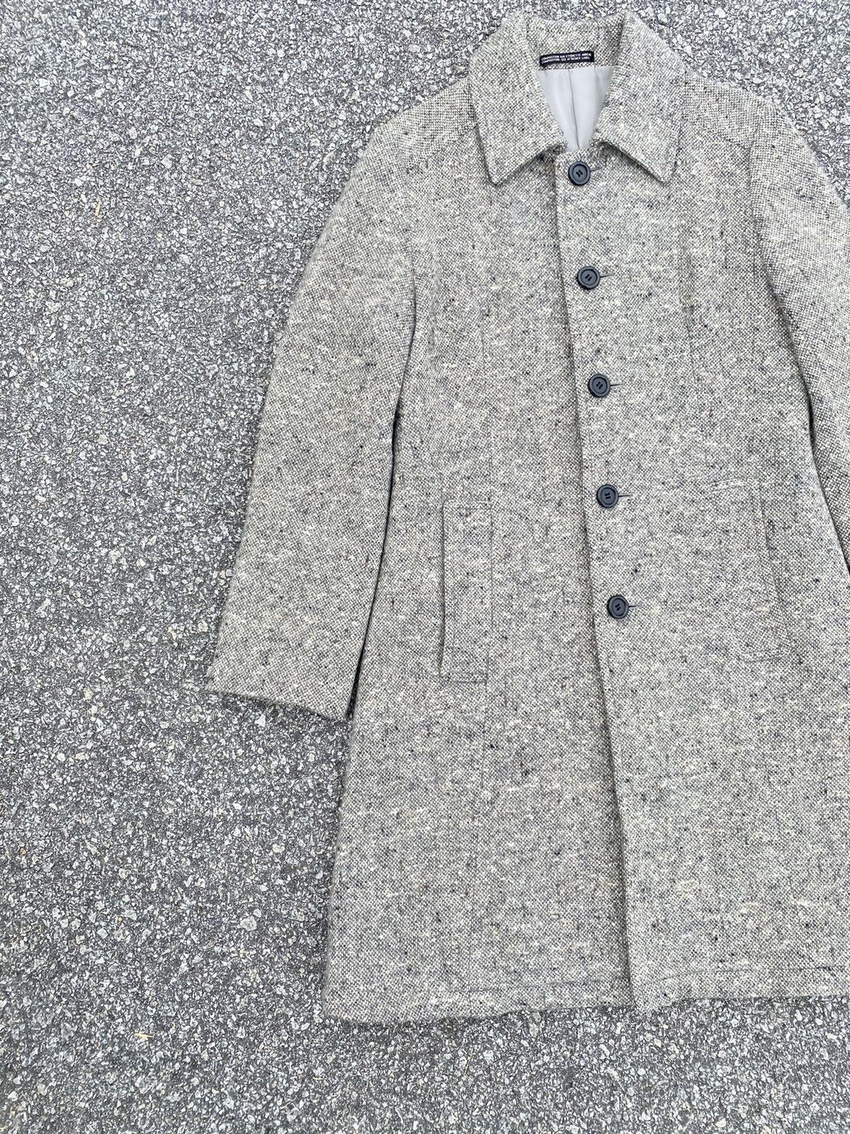 Yohji Yamamoto Ined By Yohji Yamamoto Trench Coats Wool Long Jacket Size S / US 4 / IT 40 - 3 Thumbnail
