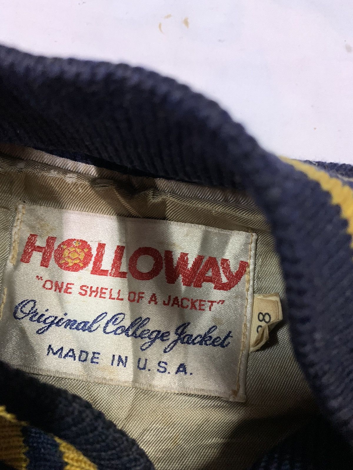 Holloway 🔥RARE VTG 80S HOLLOWAY VARSITY JACKETS Size US M / EU 48-50 / 2 - 6 Thumbnail
