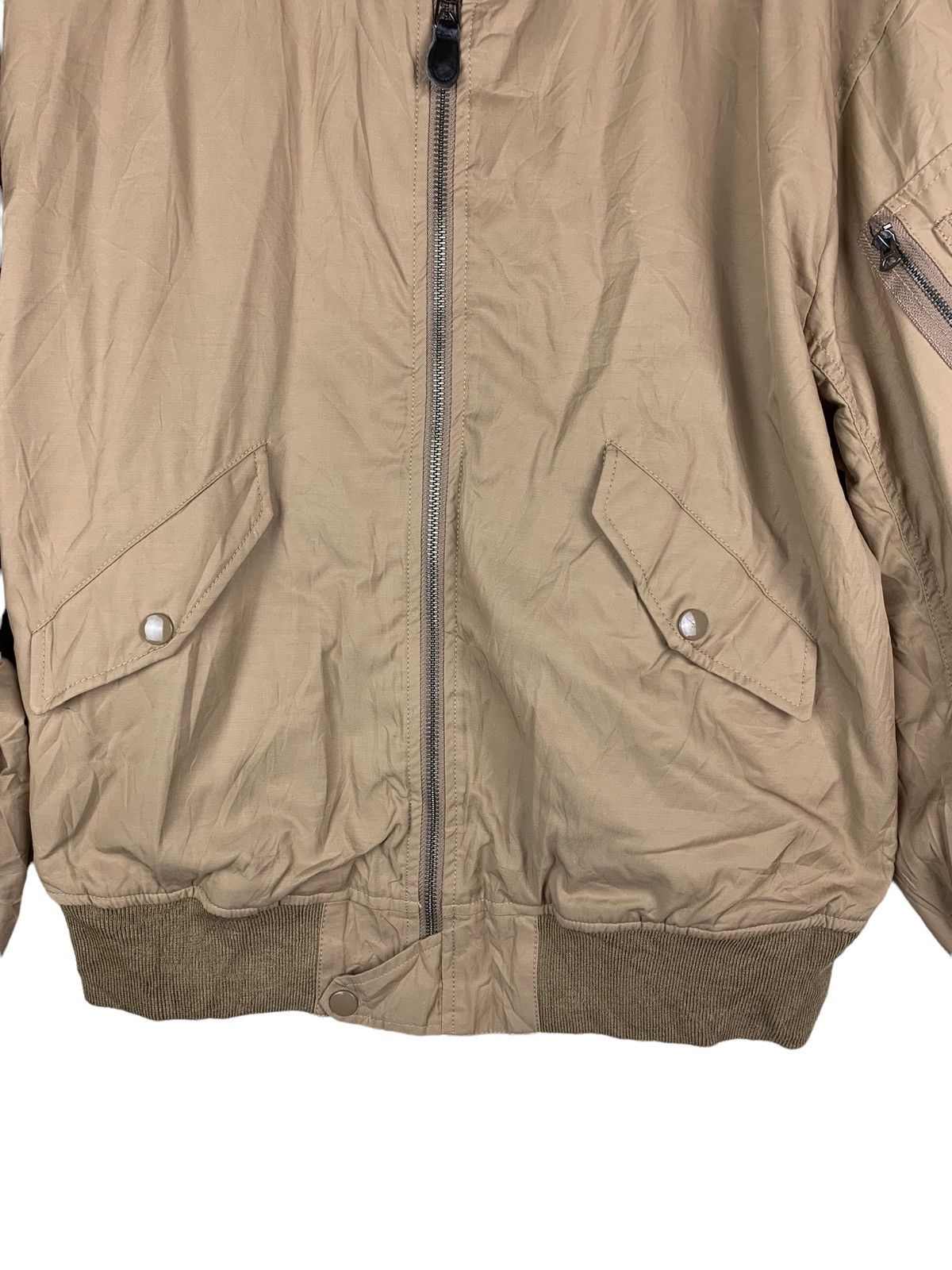 Japanese Brand × monkey time Vintage Japanese Brand Monkey Time Flight Bomber Jacket Size US S / EU 44-46 / 1 - 3 Thumbnail
