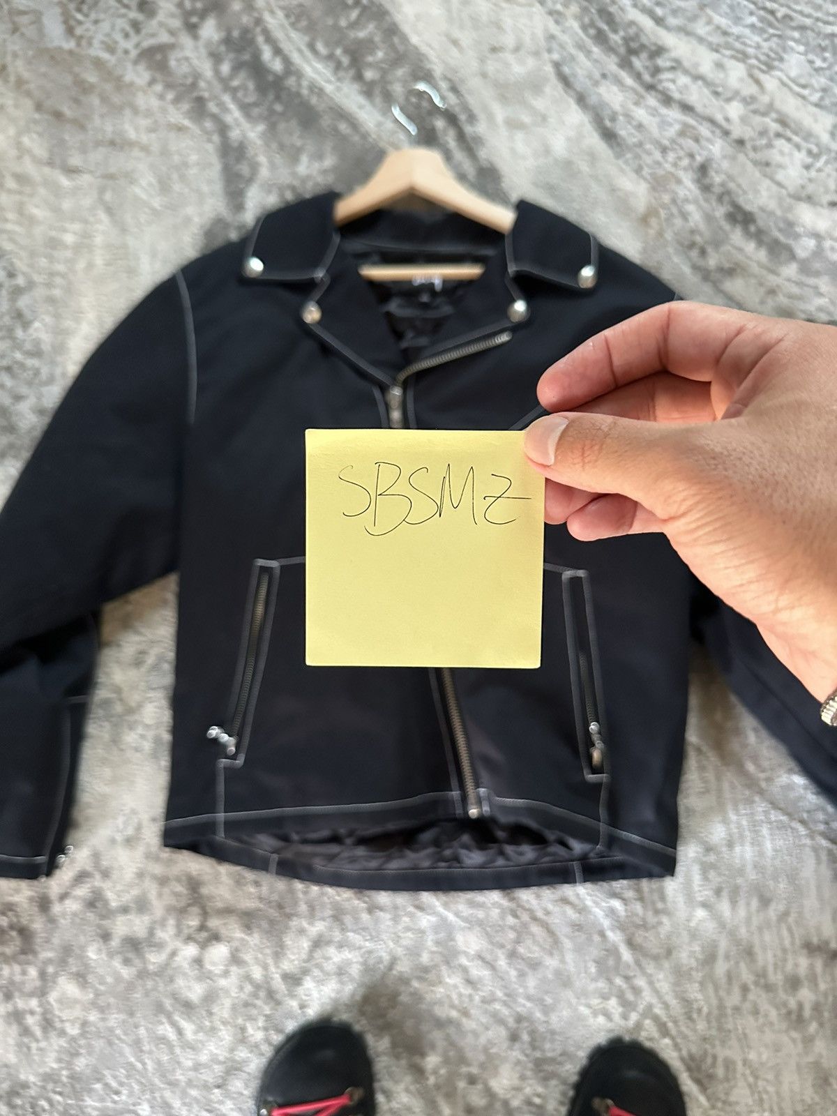 Stussy Stussy twill Moto zip jacket | Grailed