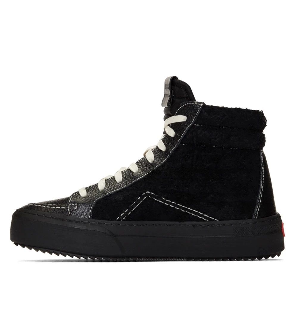 Rhude V1 - HI Black Leather & Suede - New Size US 9 / EU 42 - 4 Thumbnail