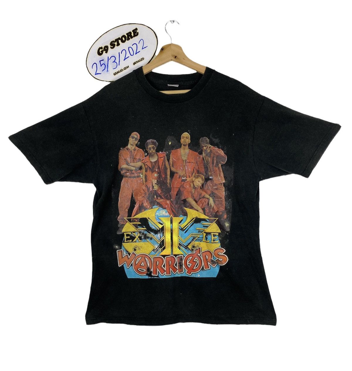 Band Tees OFFER 🔥 Wild Warriors Exile The Second Band Tee T Shirt Size US L / EU 52-54 / 3 - 1 Thumbnail