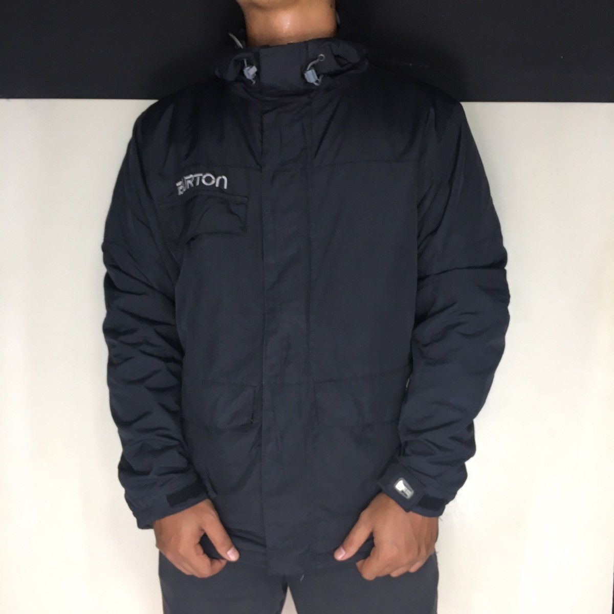 Burton × Vintage Vintage Burton Hooded Ski Jacket Spellout Logo Size US S / EU 44-46 / 1 - 22 Thumbnail