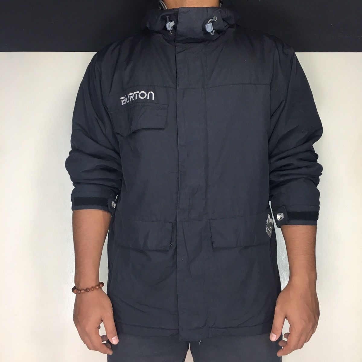 Burton × Vintage Vintage Burton Hooded Ski Jacket Spellout Logo Size US S / EU 44-46 / 1 - 21 Thumbnail
