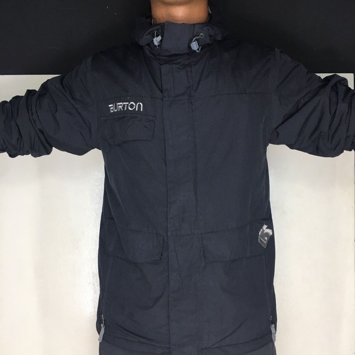 Burton × Vintage Vintage Burton Hooded Ski Jacket Spellout Logo Size US S / EU 44-46 / 1 - 23 Thumbnail