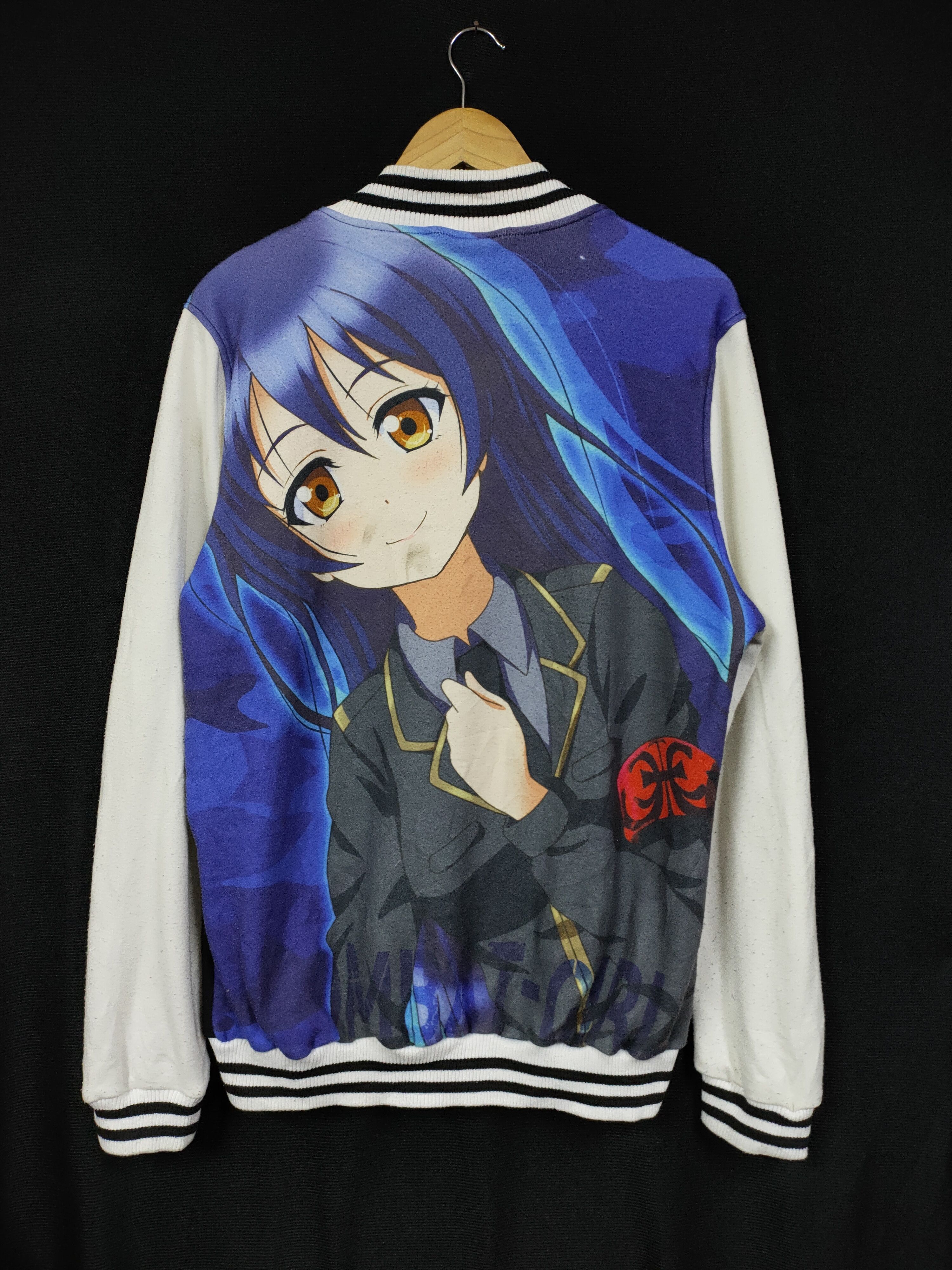 Anime JAPANESE ANIMA MBAT GIRL SNAP BUTTON JACKET Size US L / EU 52-54 / 3 - 1 Thumbnail