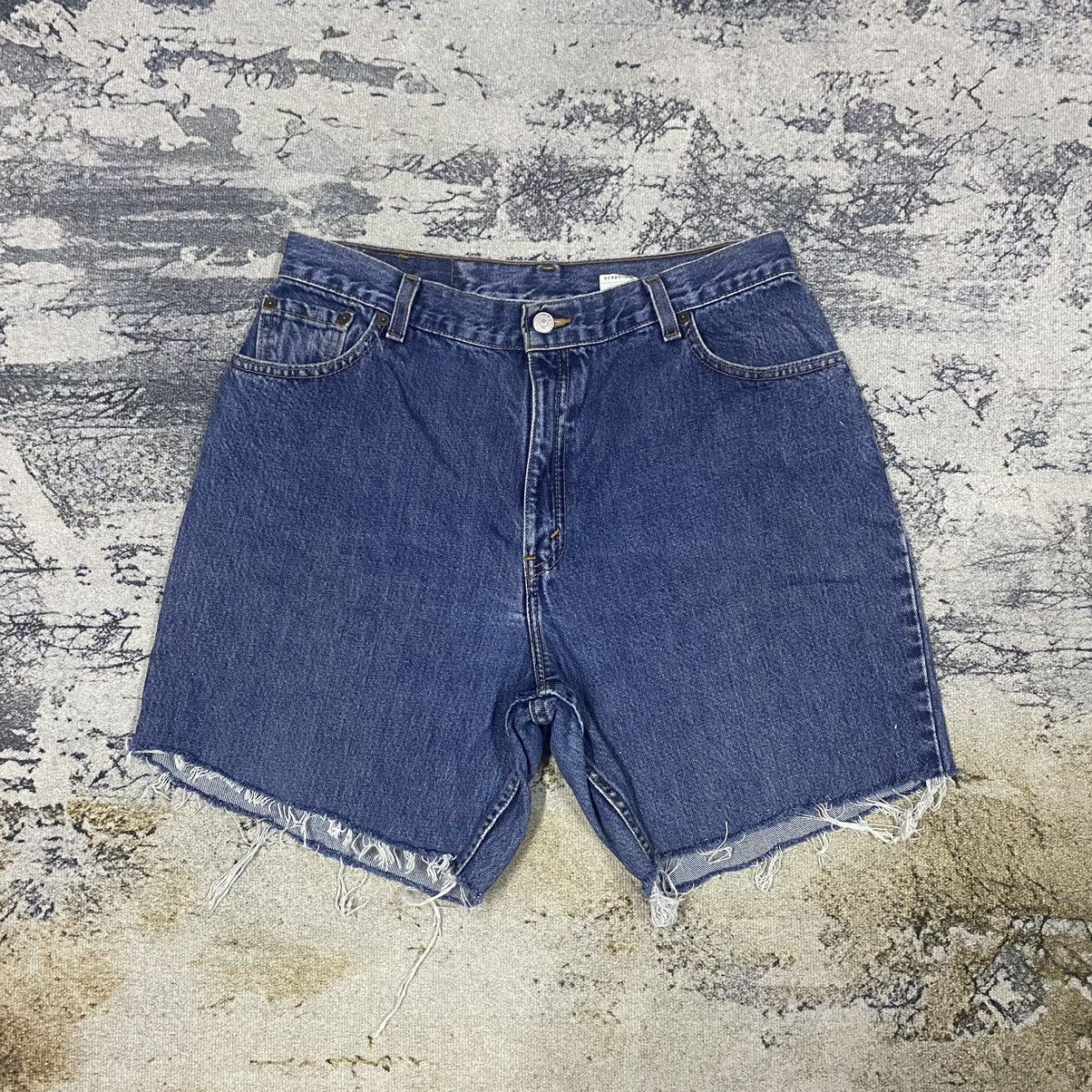 Levi's × Vintage Vintage Levis 550 Single R Denim Jeans Short Size US 32 / EU 48 - 2 Thumbnail