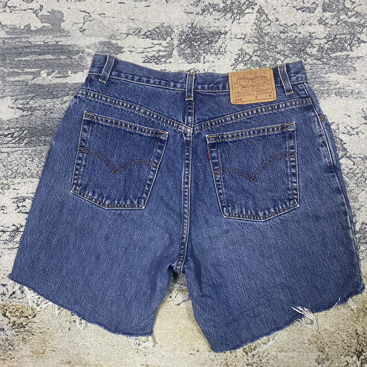 Levi's × Vintage Vintage Levis 550 Single R Denim Jeans Short Size US 32 / EU 48 - 7 Thumbnail