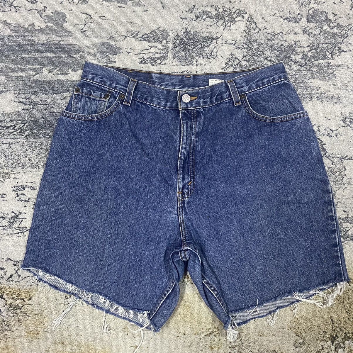 Levi's × Vintage Vintage Levis 550 Single R Denim Jeans Short Size US 32 / EU 48 - 4 Thumbnail