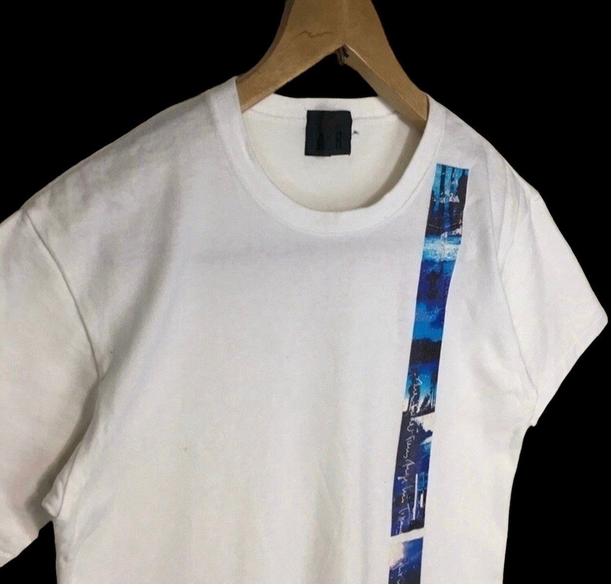 Vintage AAR(Against All Risk)by Yohji Yamamoto Signature Graphic Tee Size US L / EU 52-54 / 3 - 4 Thumbnail