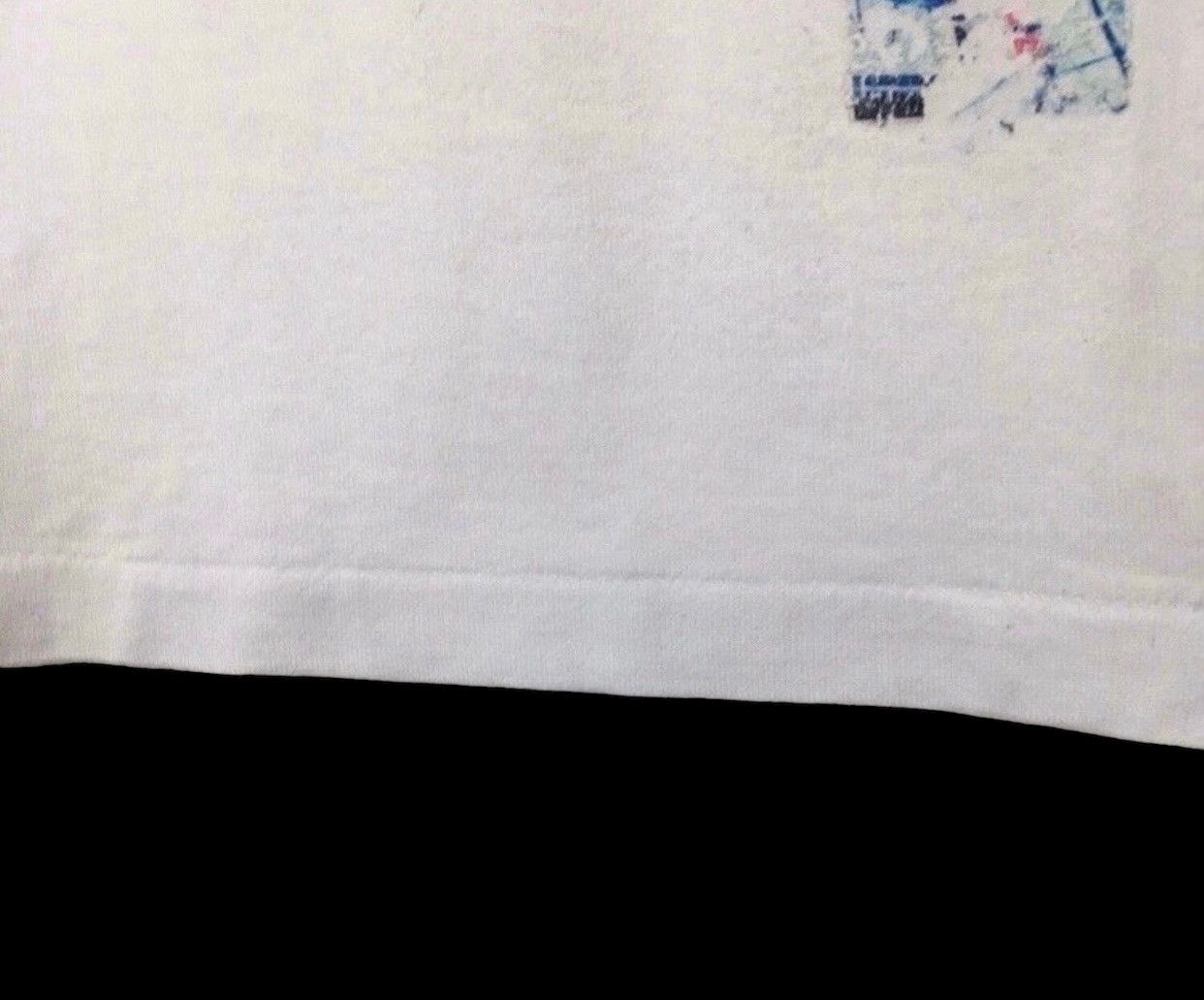 Vintage AAR(Against All Risk)by Yohji Yamamoto Signature Graphic Tee Size US L / EU 52-54 / 3 - 9 Thumbnail