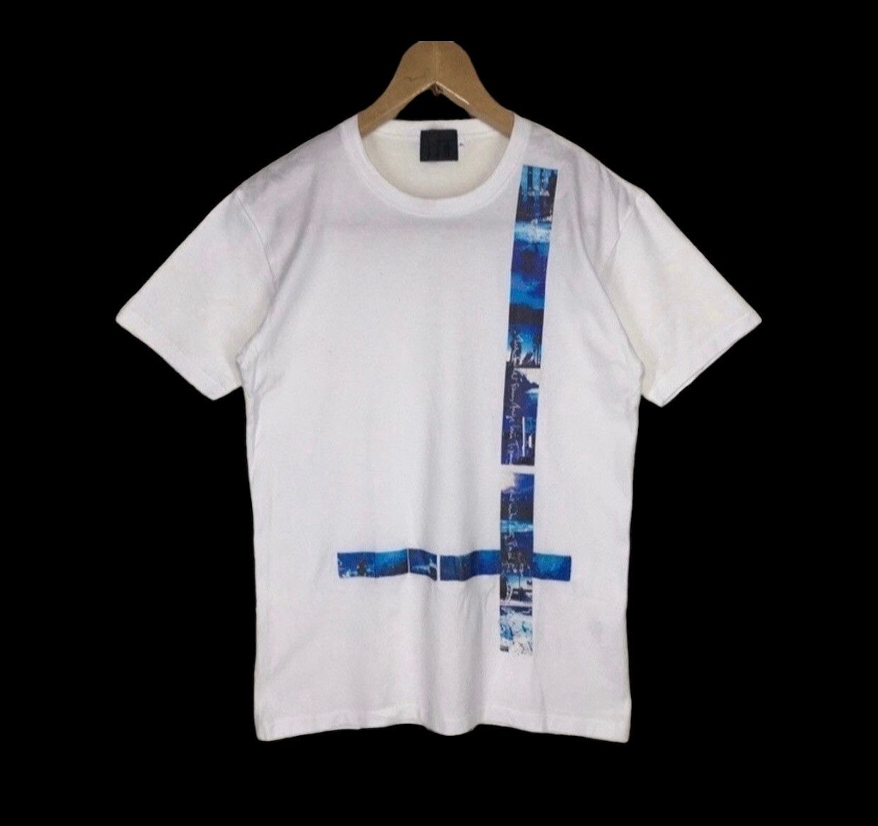 Vintage AAR(Against All Risk)by Yohji Yamamoto Signature Graphic Tee Size US L / EU 52-54 / 3 - 1 Thumbnail