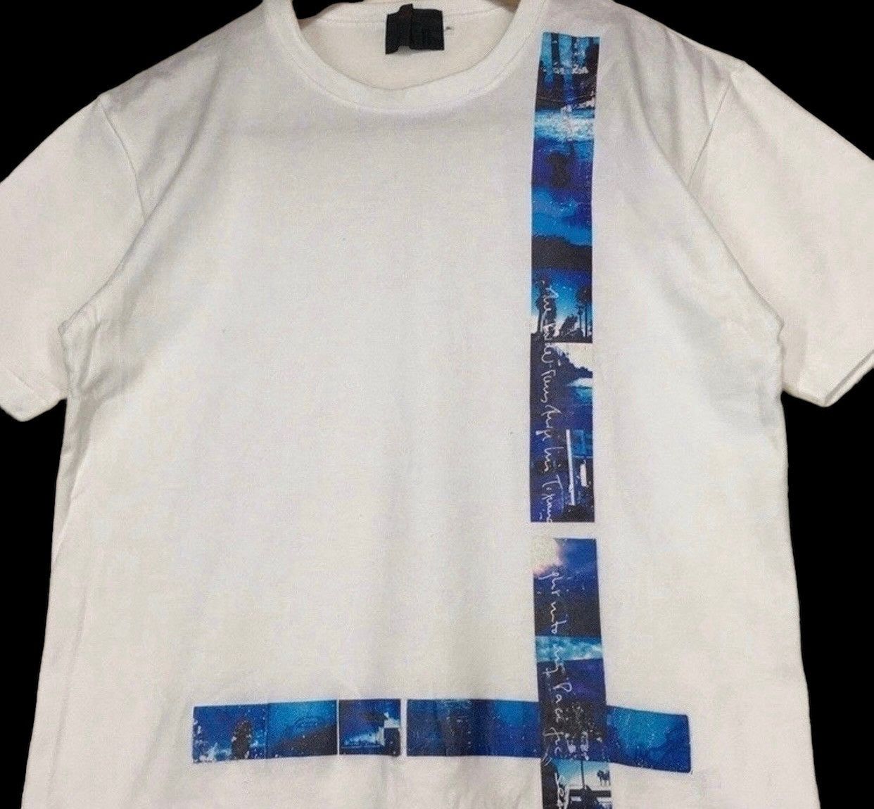 Vintage AAR(Against All Risk)by Yohji Yamamoto Signature Graphic Tee Size US L / EU 52-54 / 3 - 5 Thumbnail