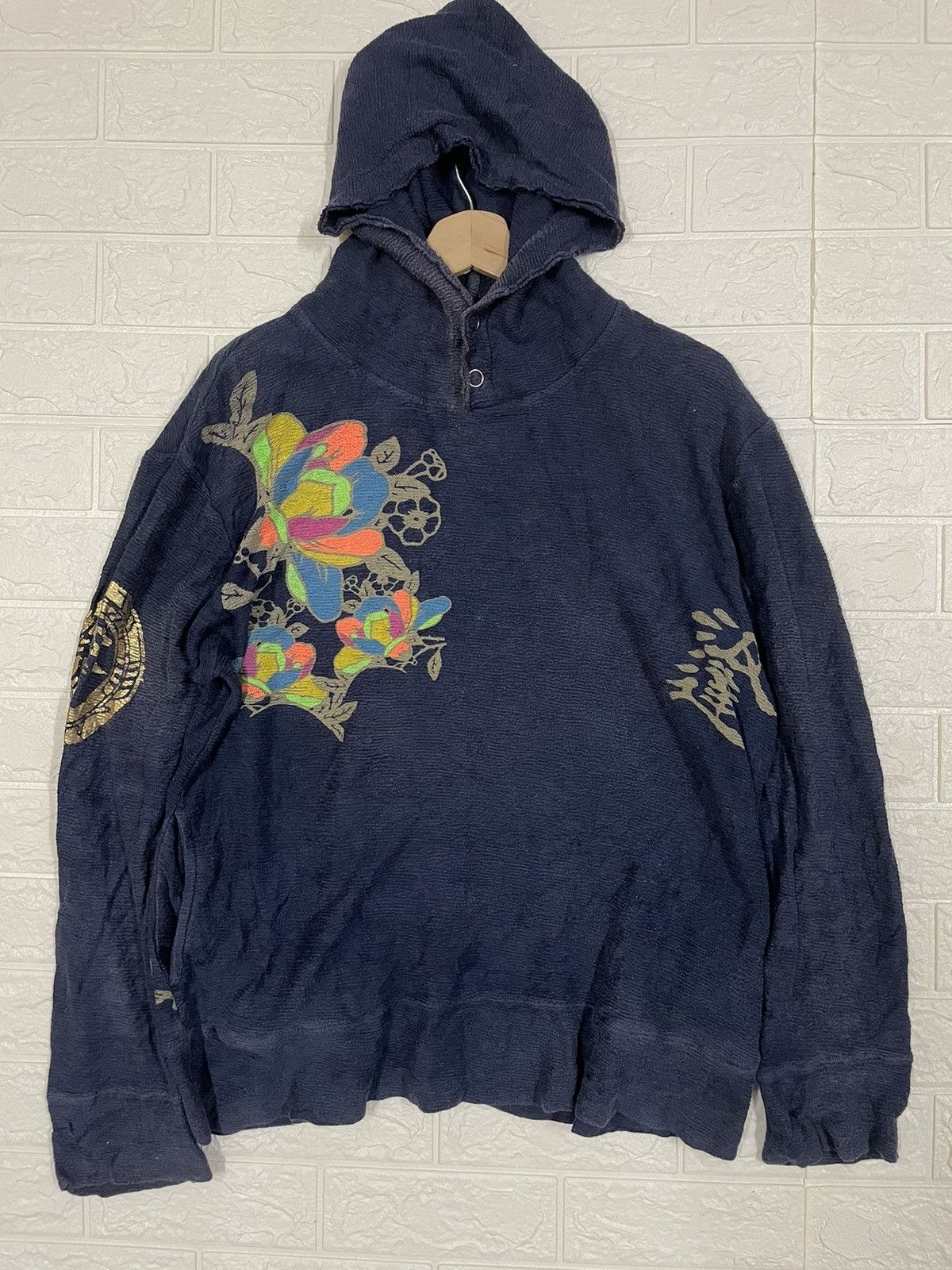 Distress Sukajan Dragon Hoodie Very Rare