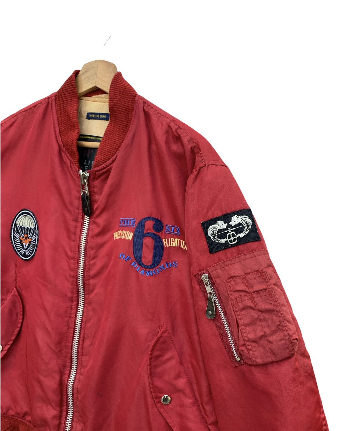 Japanese Brand × RIFLE × Vintage Vintage Rifle Air Wear Official Bomber Jacket Size US M / EU 48-50 / 2 - 8 Thumbnail