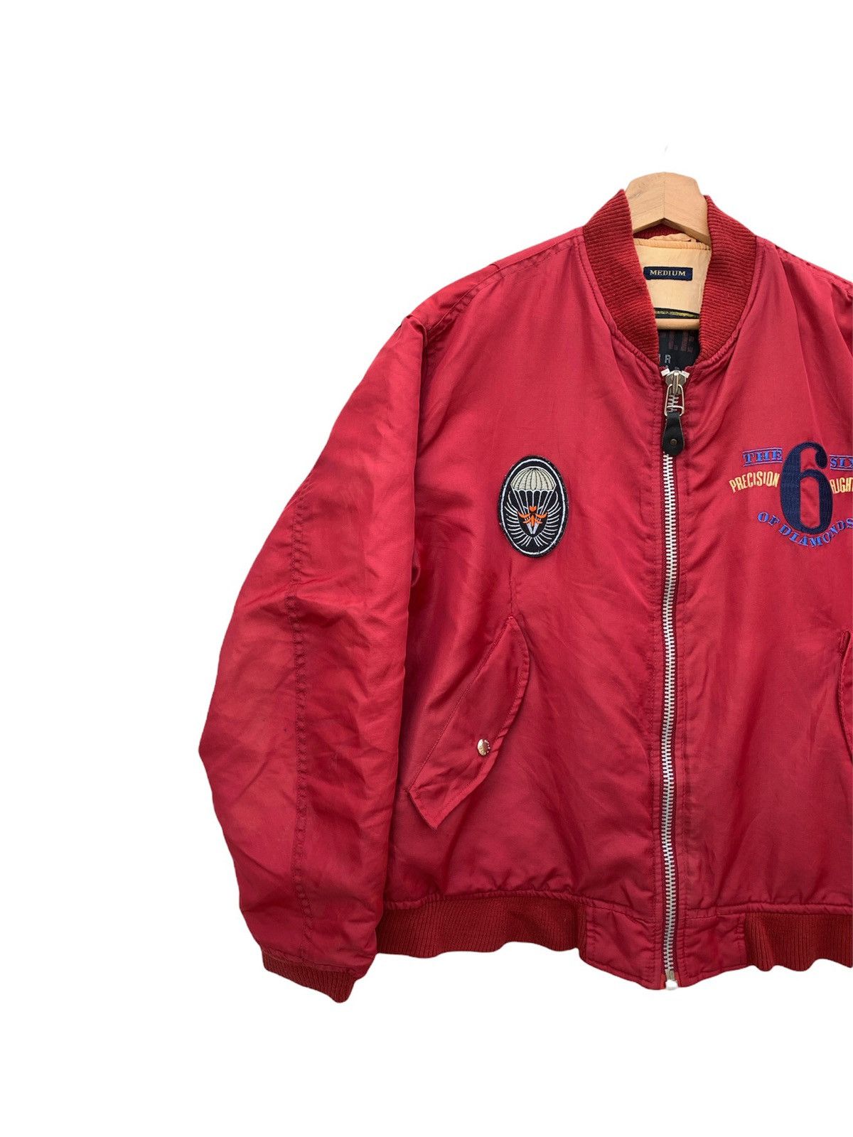 Japanese Brand × RIFLE × Vintage Vintage Rifle Air Wear Official Bomber Jacket Size US M / EU 48-50 / 2 - 6 Thumbnail