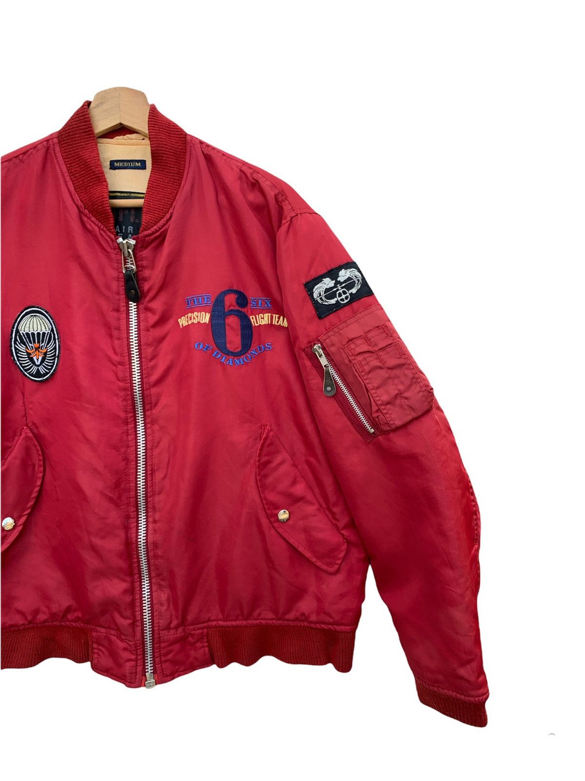 Japanese Brand × RIFLE × Vintage Vintage Rifle Air Wear Official Bomber Jacket Size US M / EU 48-50 / 2 - 7 Thumbnail
