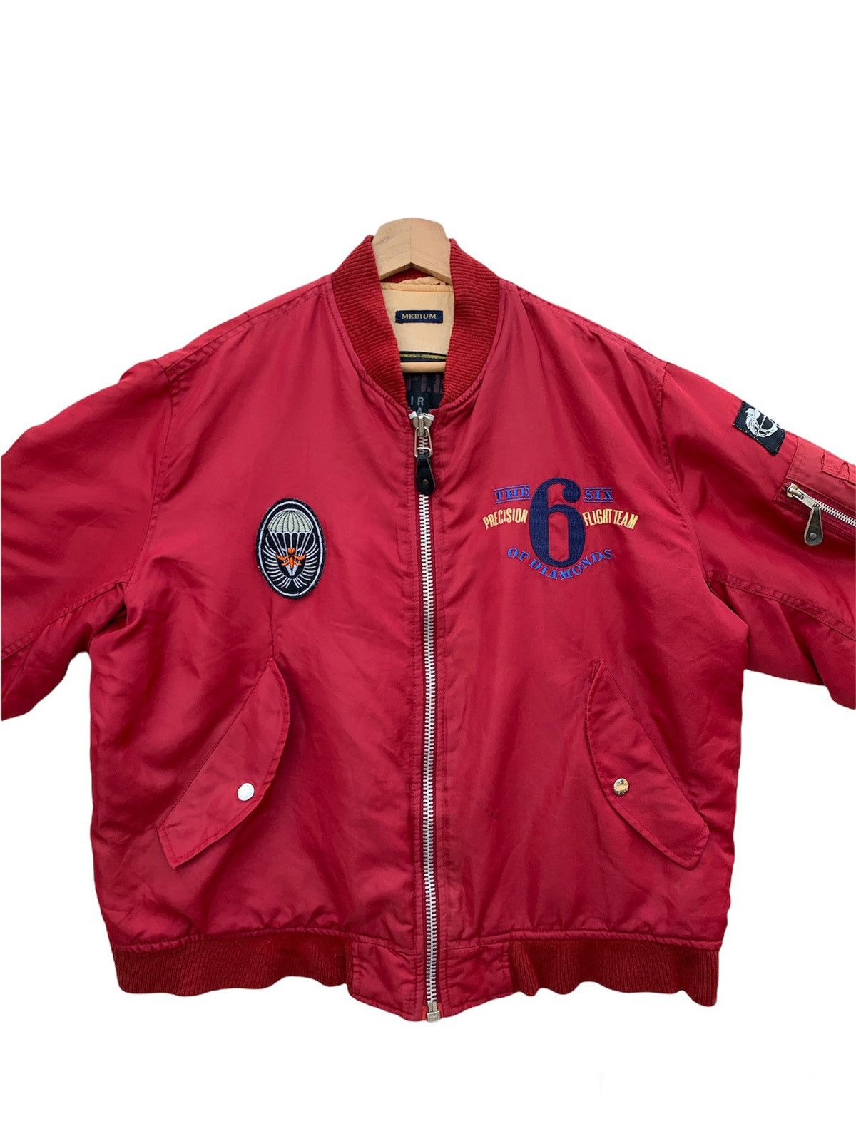 Japanese Brand × RIFLE × Vintage Vintage Rifle Air Wear Official Bomber Jacket Size US M / EU 48-50 / 2 - 9 Thumbnail