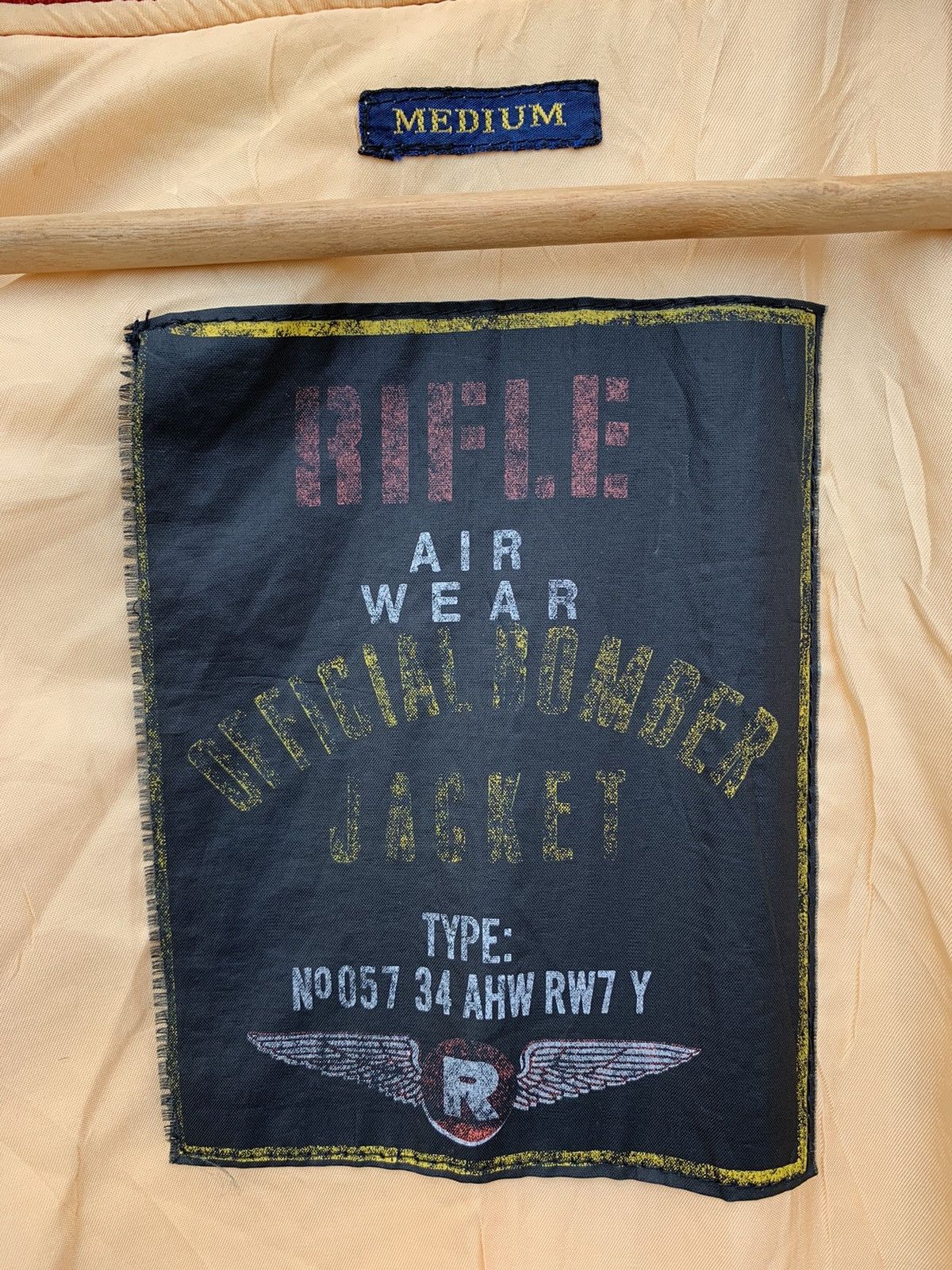 Japanese Brand × RIFLE × Vintage Vintage Rifle Air Wear Official Bomber Jacket Size US M / EU 48-50 / 2 - 24 Thumbnail